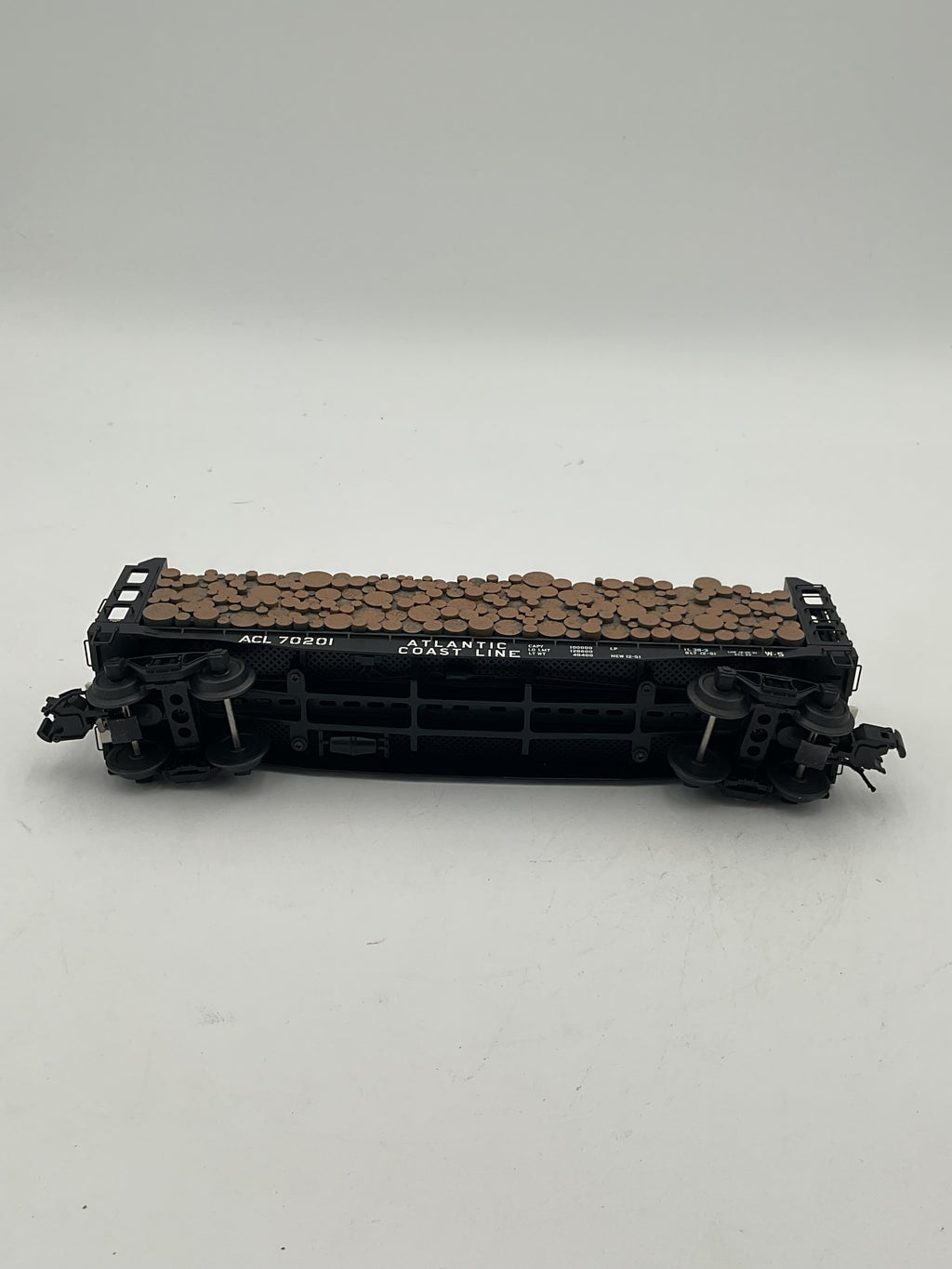 Atlas O 30033409-1 Pulpwood Flatcar Atlantic Coast Line #70201 [3 Rail]