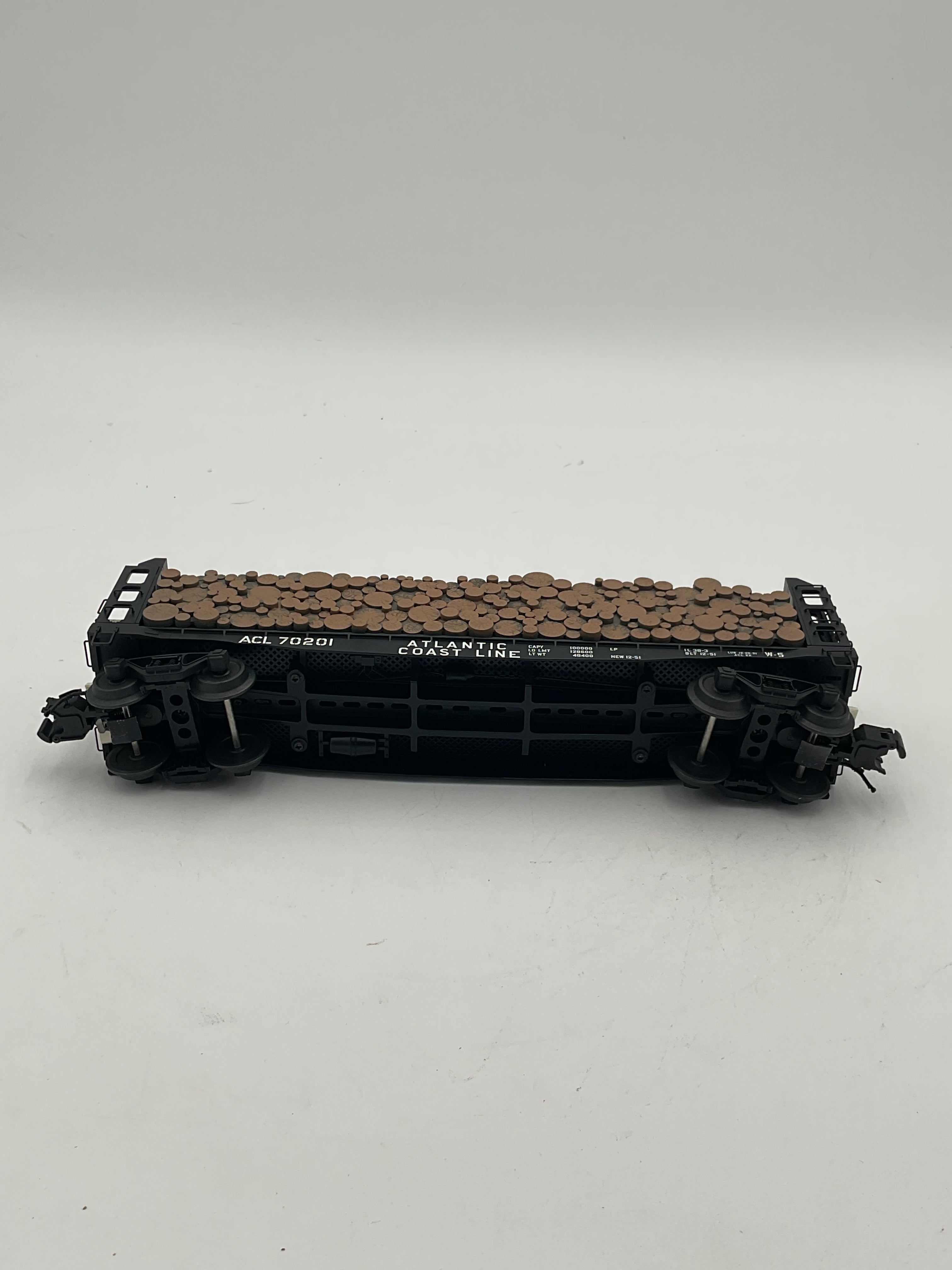 Atlas O 30033409-1 Pulpwood Flatcar Atlantic Coast Line #70201 [3 Rail]