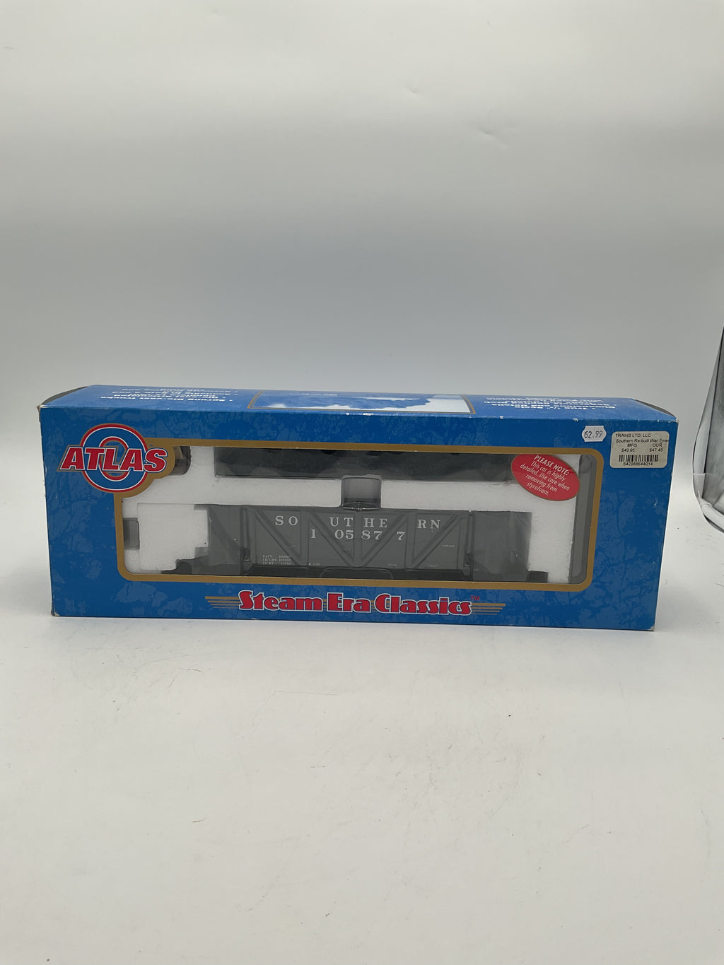 Atlas O 6440-2 Steel Rebuilt War Emergency Hopper Southern #105877 (3 Rail)