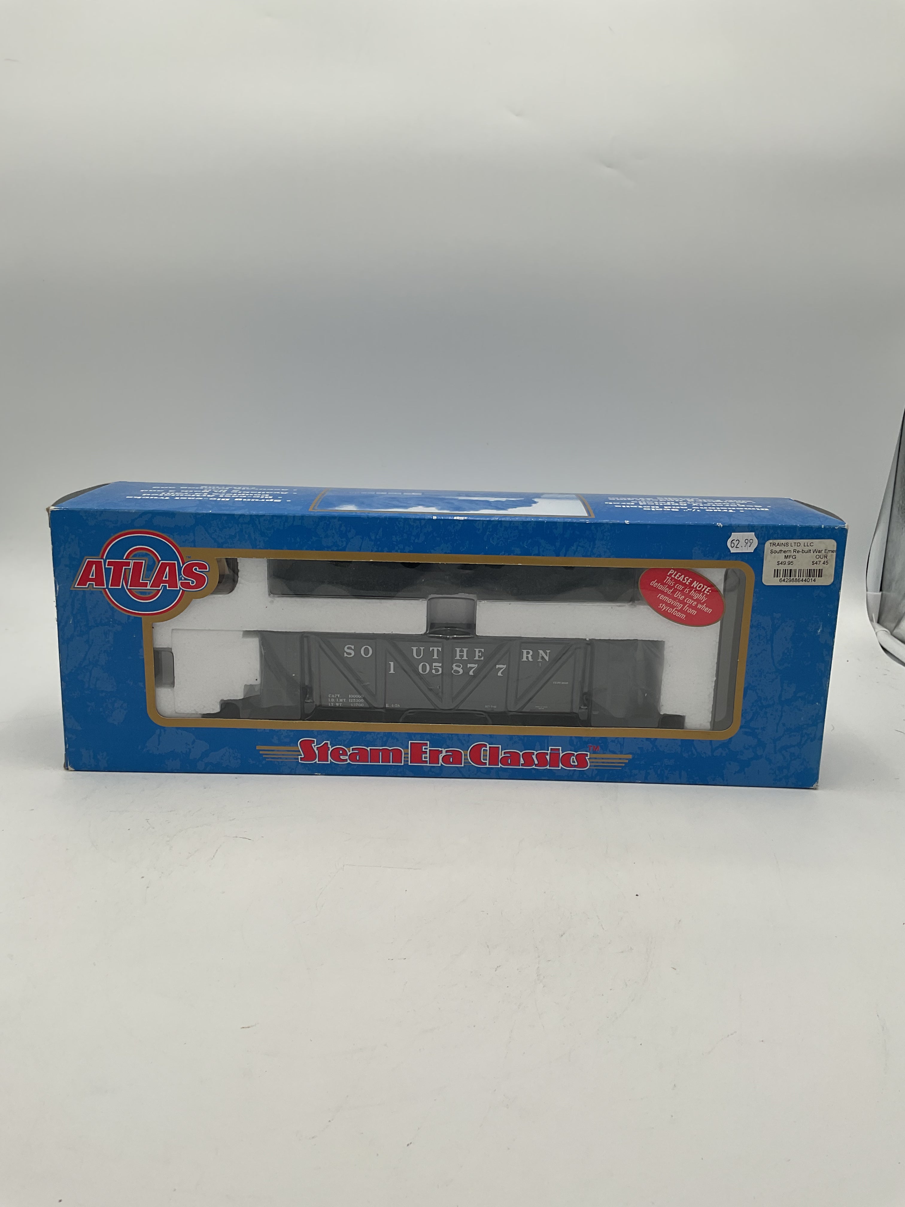 Atlas O 6440-2 Steel Rebuilt War Emergency Hopper Southern #105877 (3 Rail)