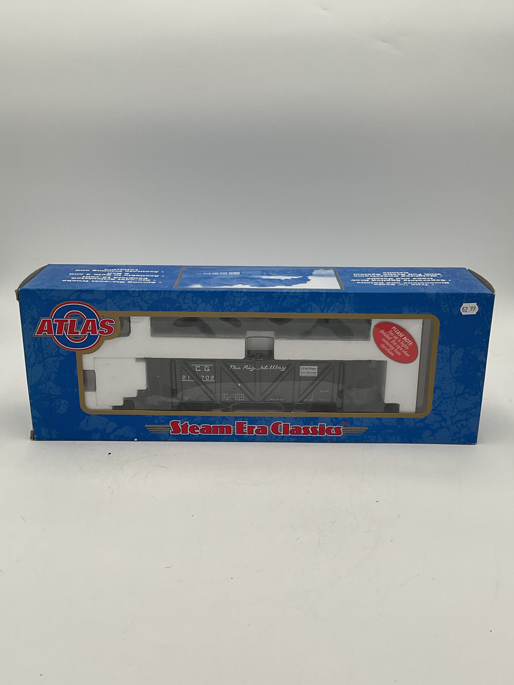 Lionel O 6427-1 50 Ton War Emergency Hopper Car Central of Georgia #21702 (3 Rail)