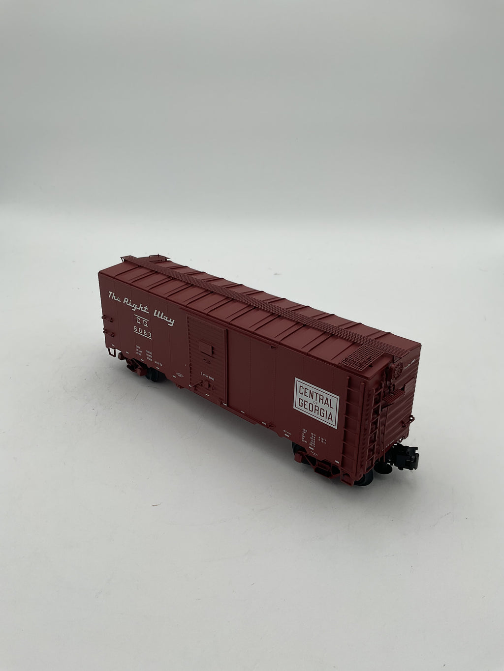 Atlas O 8579-4 1937 AAR Single Door Box Car Central of Georgia #6063 [3 Rail]