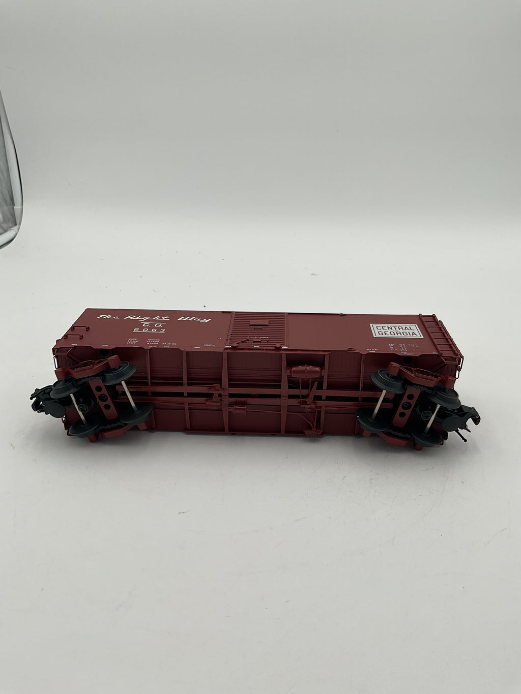 Atlas O 8579-4 1937 AAR Single Door Box Car Central of Georgia #6063 [3 Rail]