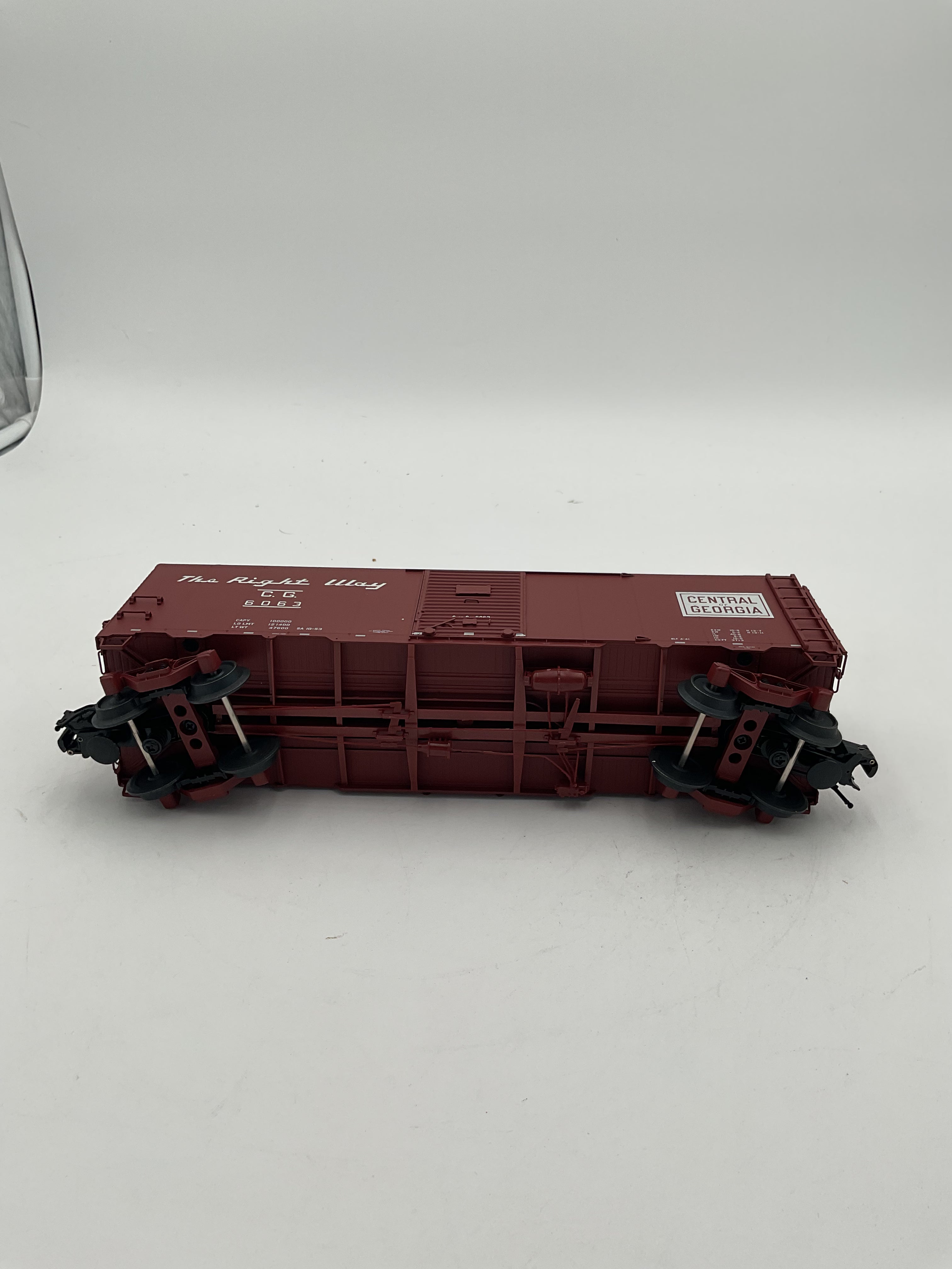 Atlas O 8579-4 1937 AAR Single Door Box Car Central of Georgia #6063 [3 Rail]