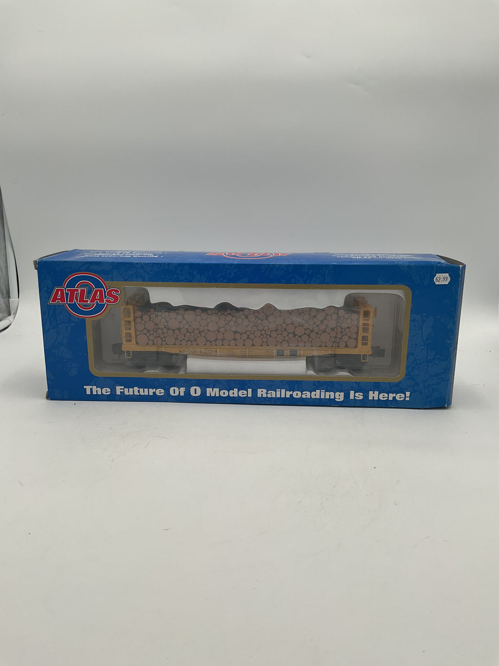 Atlas O 6278-1 GSC Pulpwood Flat Car Frisco #4304 (3 Rail)