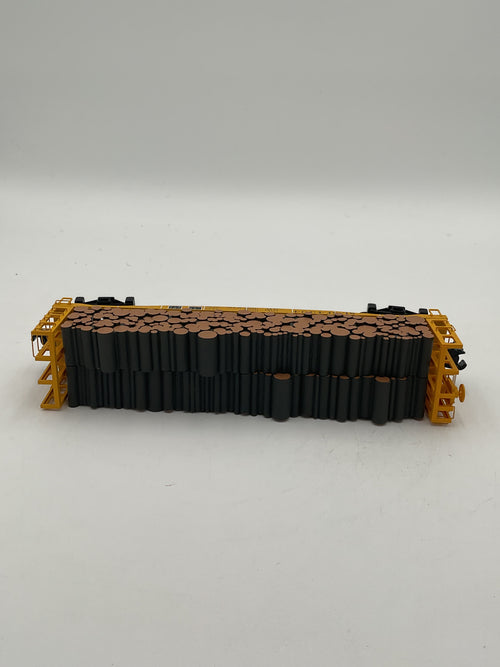 Atlas O 6278-1 GSC Pulpwood Flat Car Frisco #4304 (3 Rail)