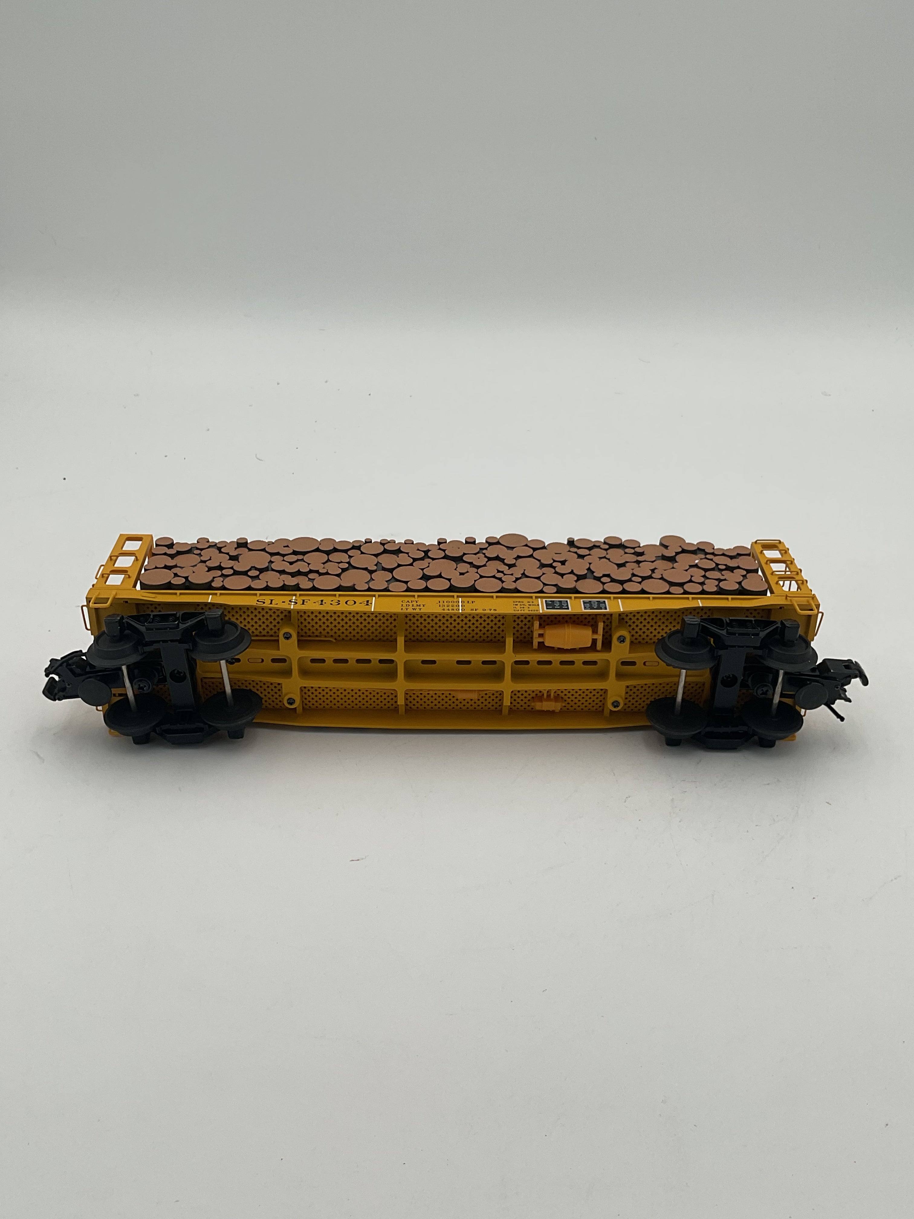 Atlas O 6278-1 GSC Pulpwood Flat Car Frisco #4304 (3 Rail)