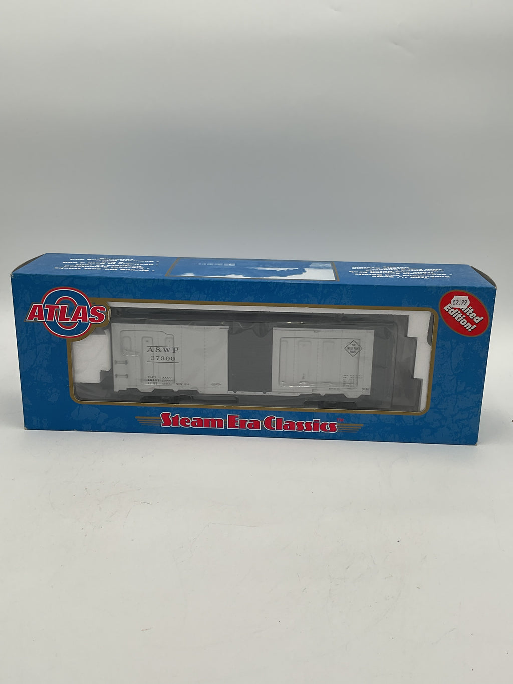 Atlas O 8574-1 1937 40’ AAR Single Door Box Car Atlanta & West Poit #37300 [3 Rail]