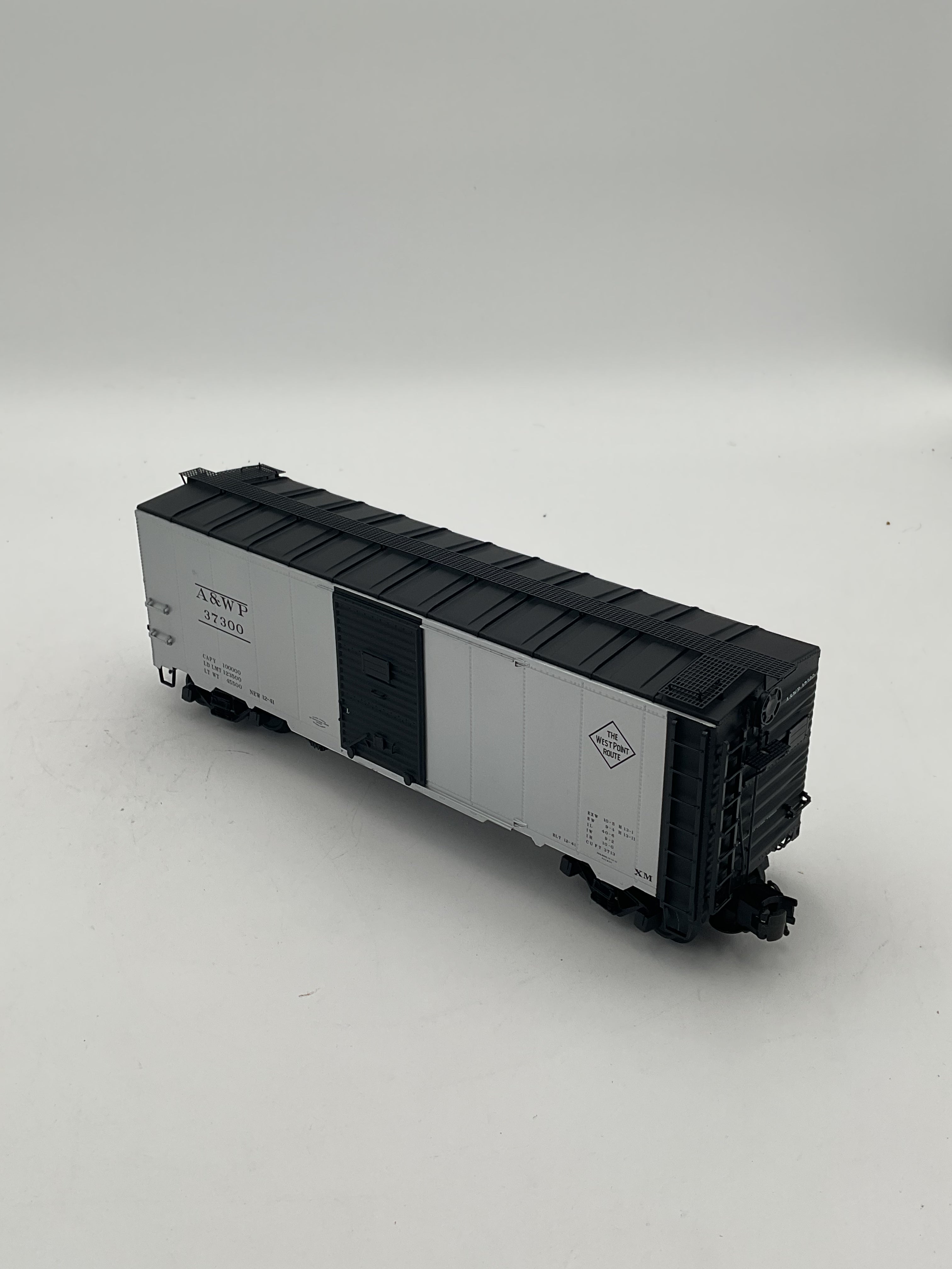 Atlas O 8574-1 1937 40’ AAR Single Door Box Car Atlanta & West Poit #37300 [3 Rail]