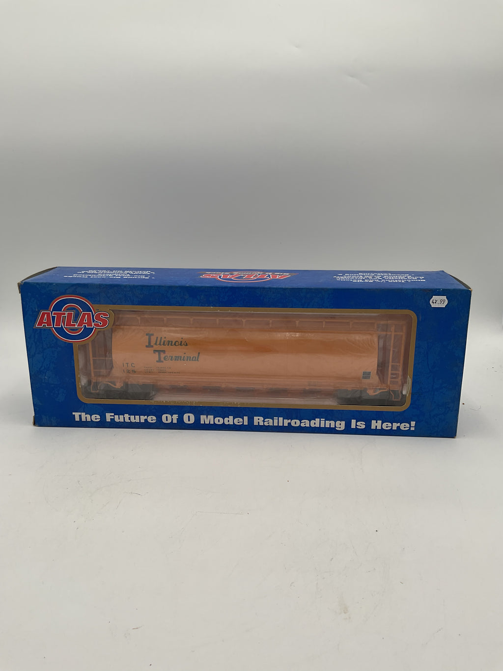 Atlas O 6335-1 ACF 6-Bay Cylindrical Hopper Illinois Terminal 125