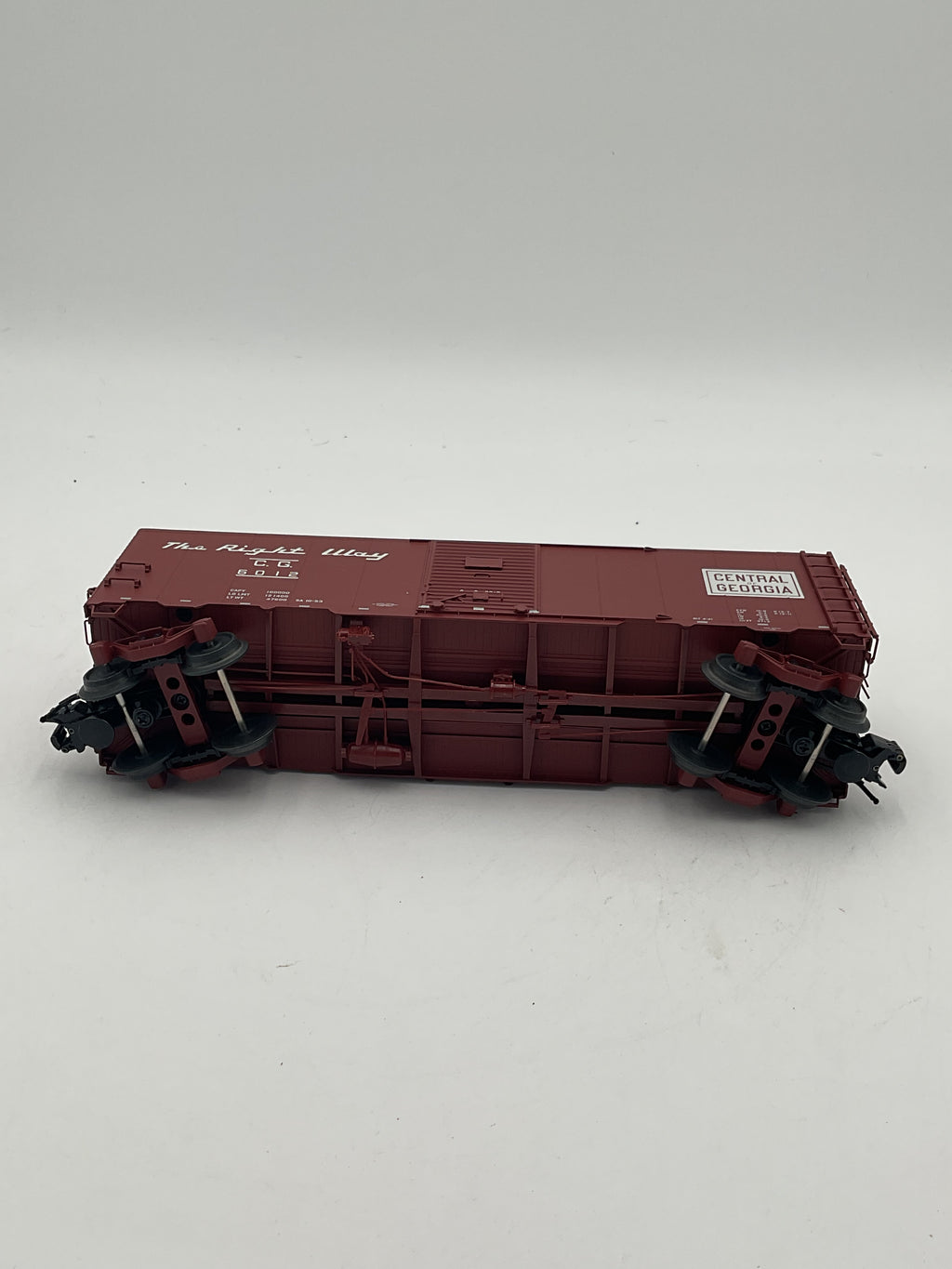 Atlas O 8579-2 40’ 1937 AAR Single Door Box Car Central of Georgia #6012 [3 Rail]