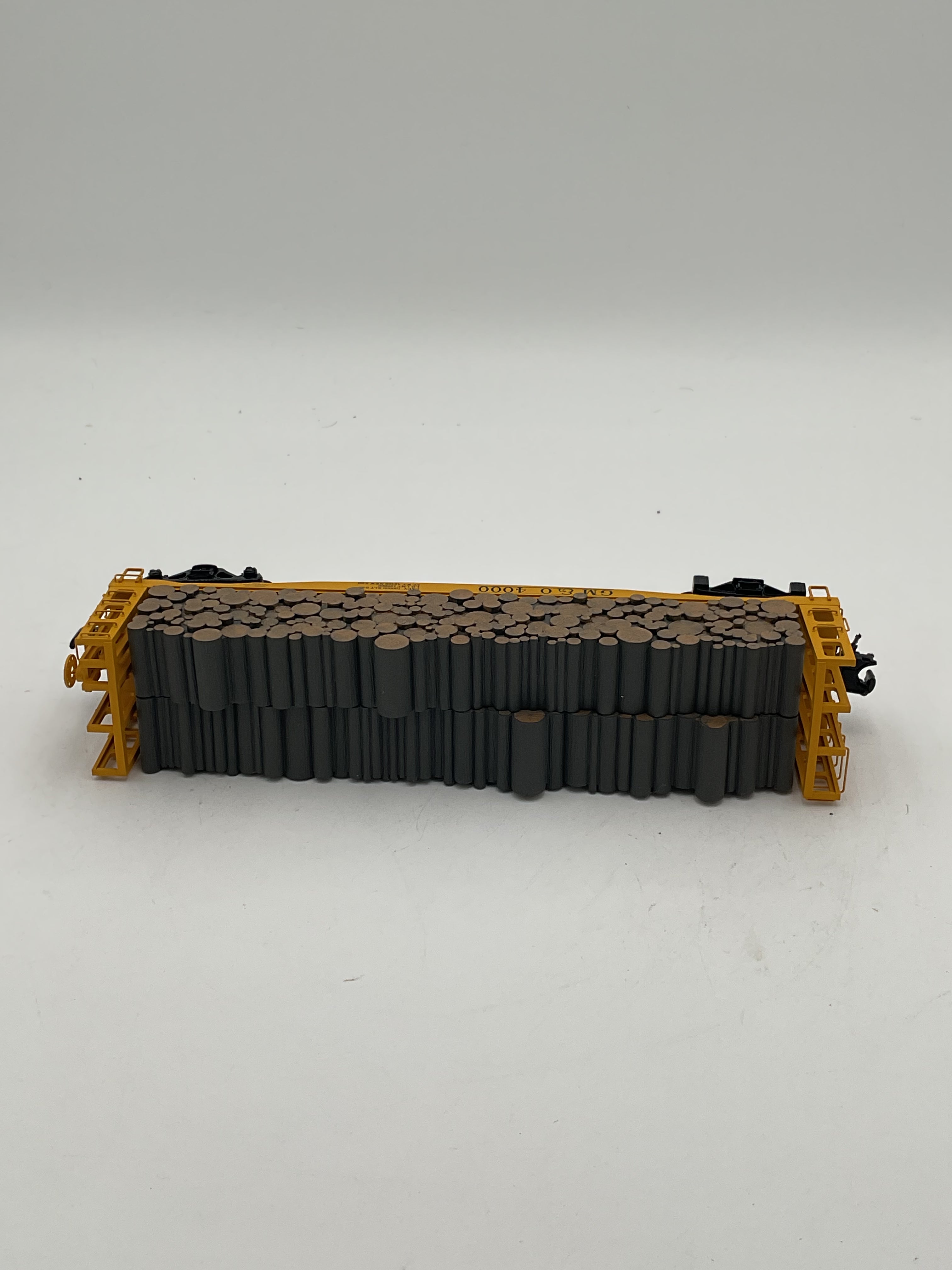 Atlas O 6284-1 Pulpwood Flat Car Gulf Mobile & Ohio #4000 [3 Rail]