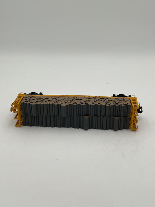 Atlas O 6284-1 Pulpwood Flat Car Gulf Mobile & Ohio #4000 [3 Rail]