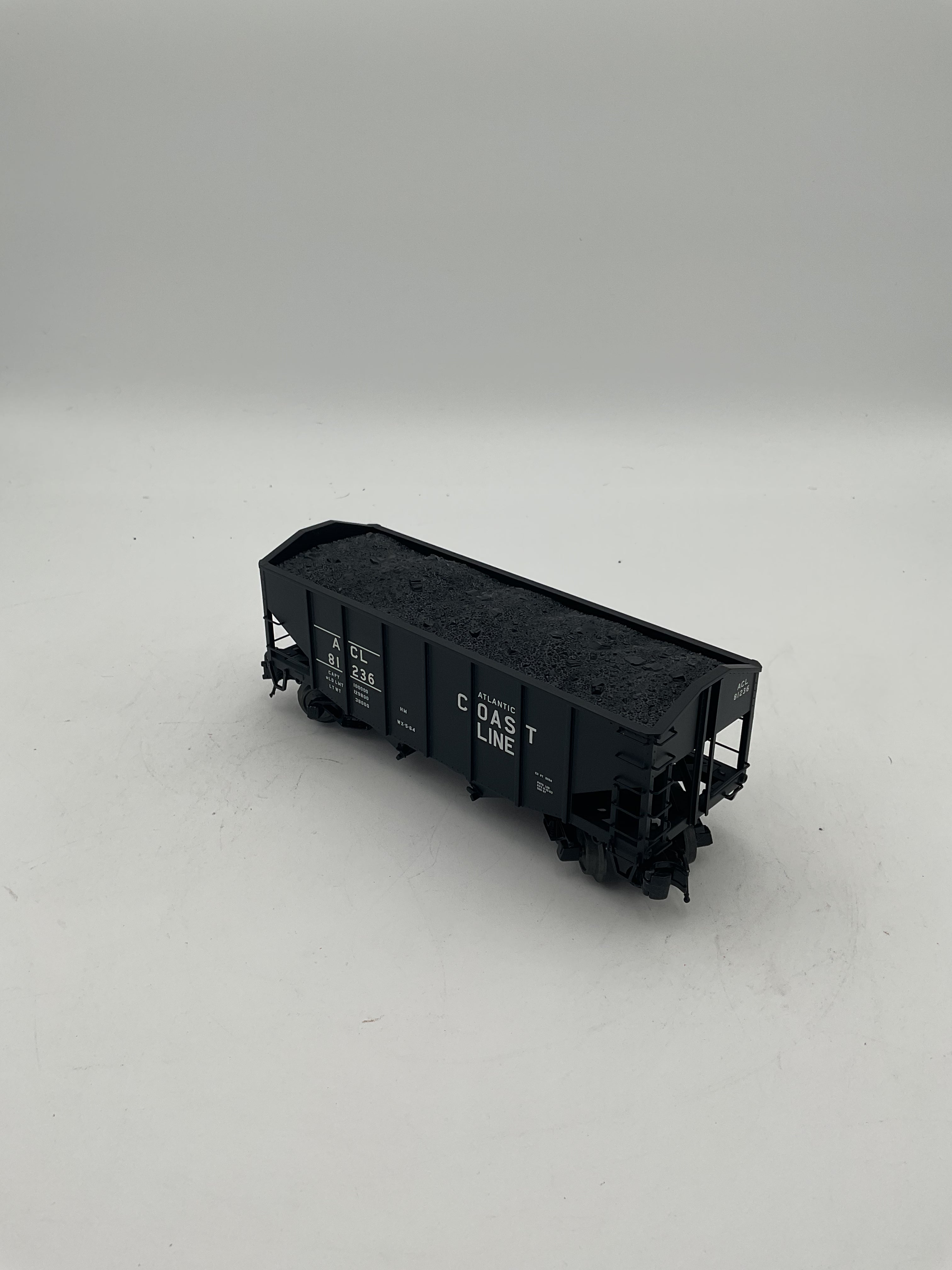 Atlas 6771-3 O 55 Ton Fishbelly Hopper Atlantic Coast Line #81236 [3 Rail]