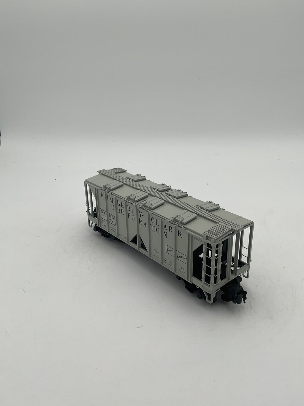 Atlas O 8383-1 ACF 70 Ton Covered Hopper Car Kimberly-Clark #30545