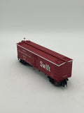 Atlas O 8012-6 36’ Wood Reefer Car Swift [Red] #4901 [3 Rail]