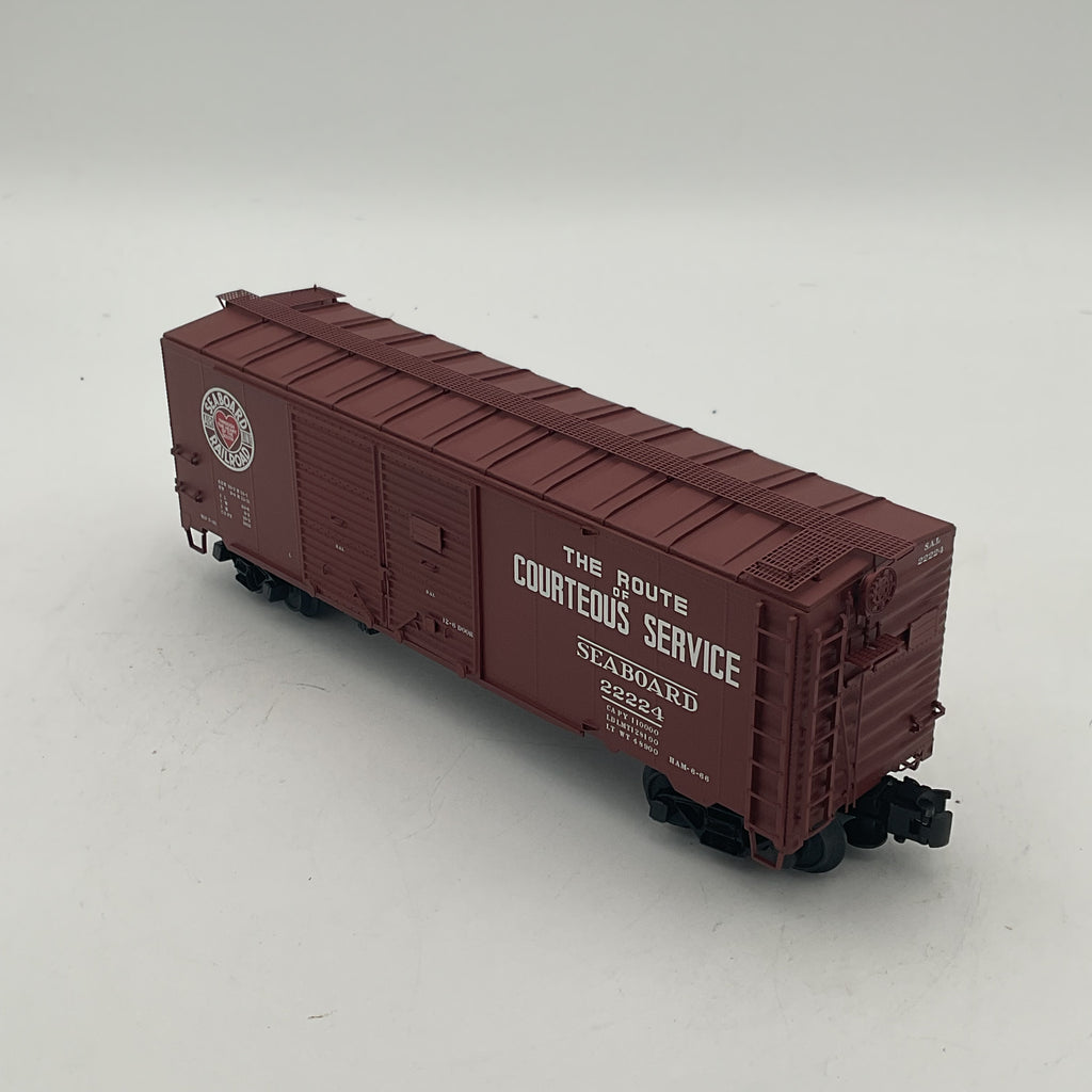 Atlas O 8715-3 40’ 1937 AAR Double Door Car Seaboard #22224 [3 Rail]