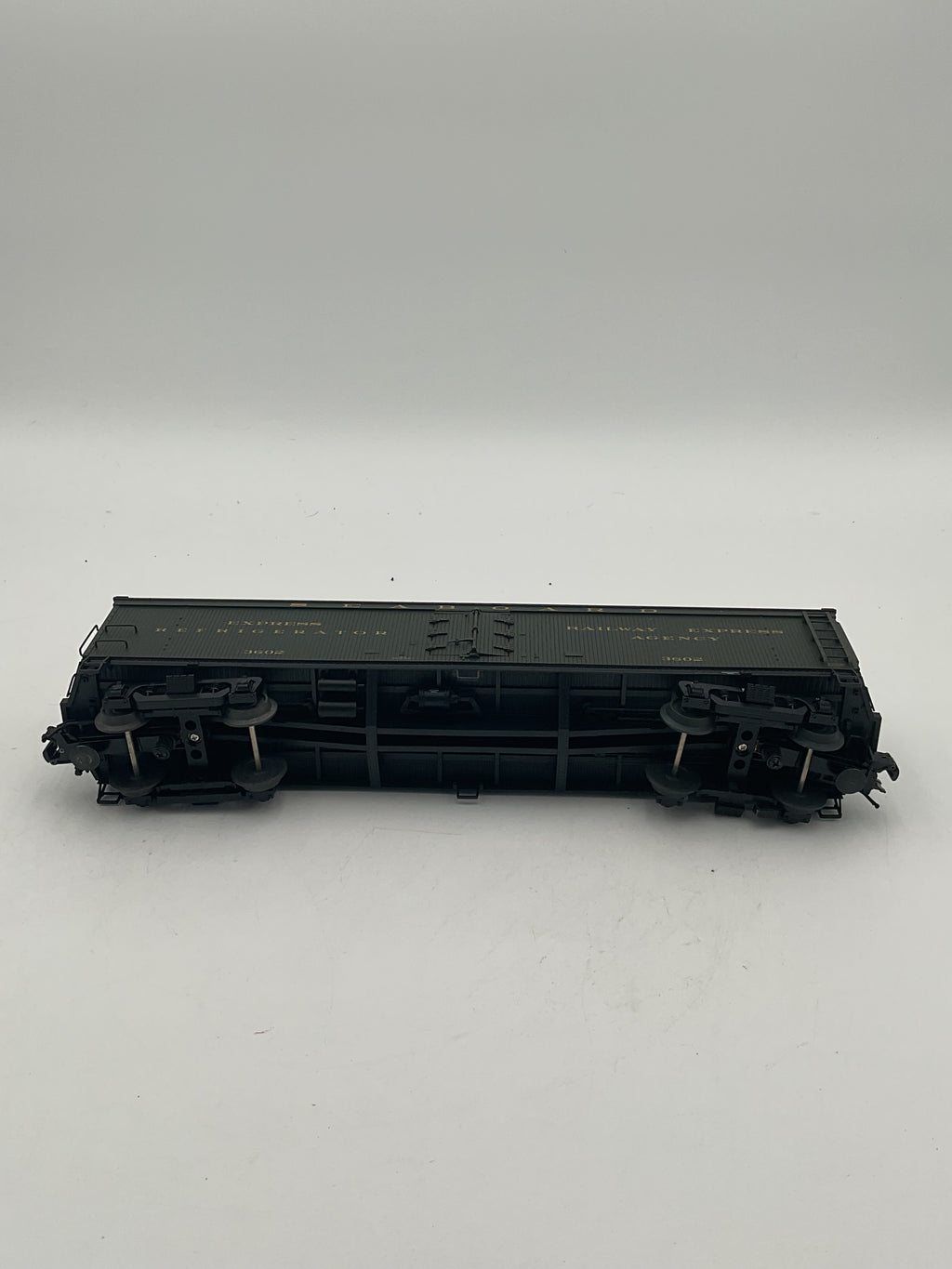 Atlas O 3001004-1 GACC 53’6 Wood Express Reefer Seaboard #3602 [3 Rail]
