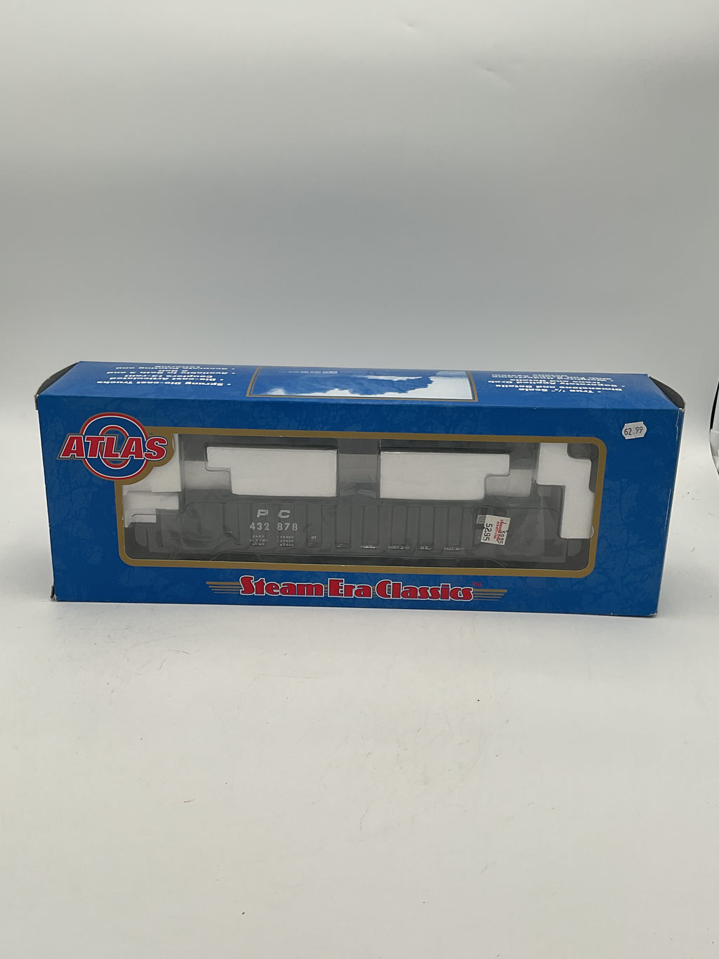 Atlas O 6779-3 Pennsylvania H21a Hopper Car Penn Central #432878 [3 Rail]
