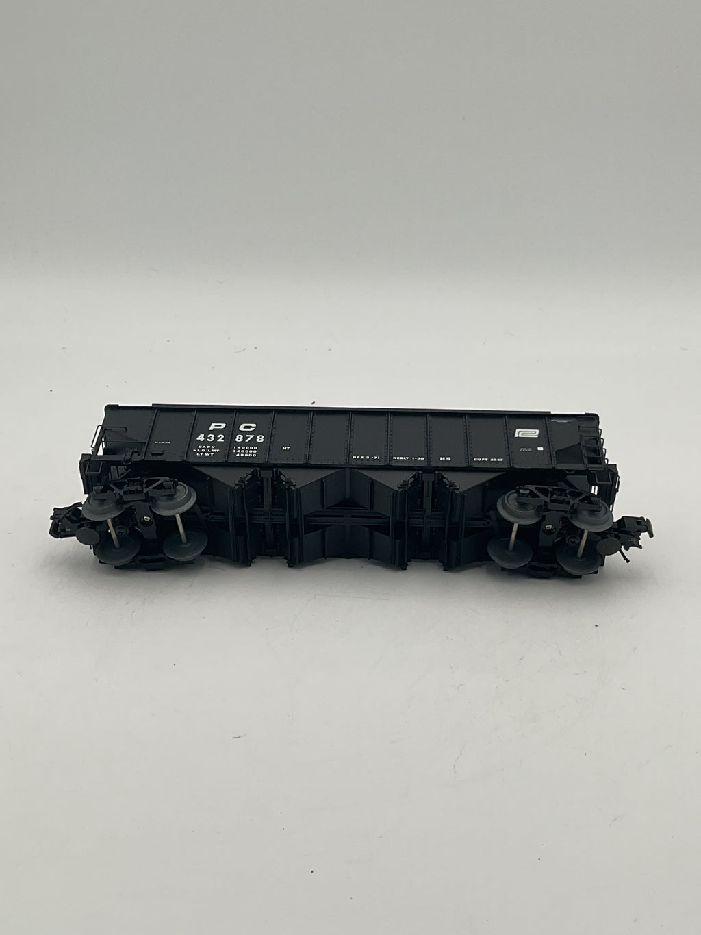 Atlas O 6779-3 Pennsylvania H21a Hopper Car Penn Central #432878 [3 Rail]