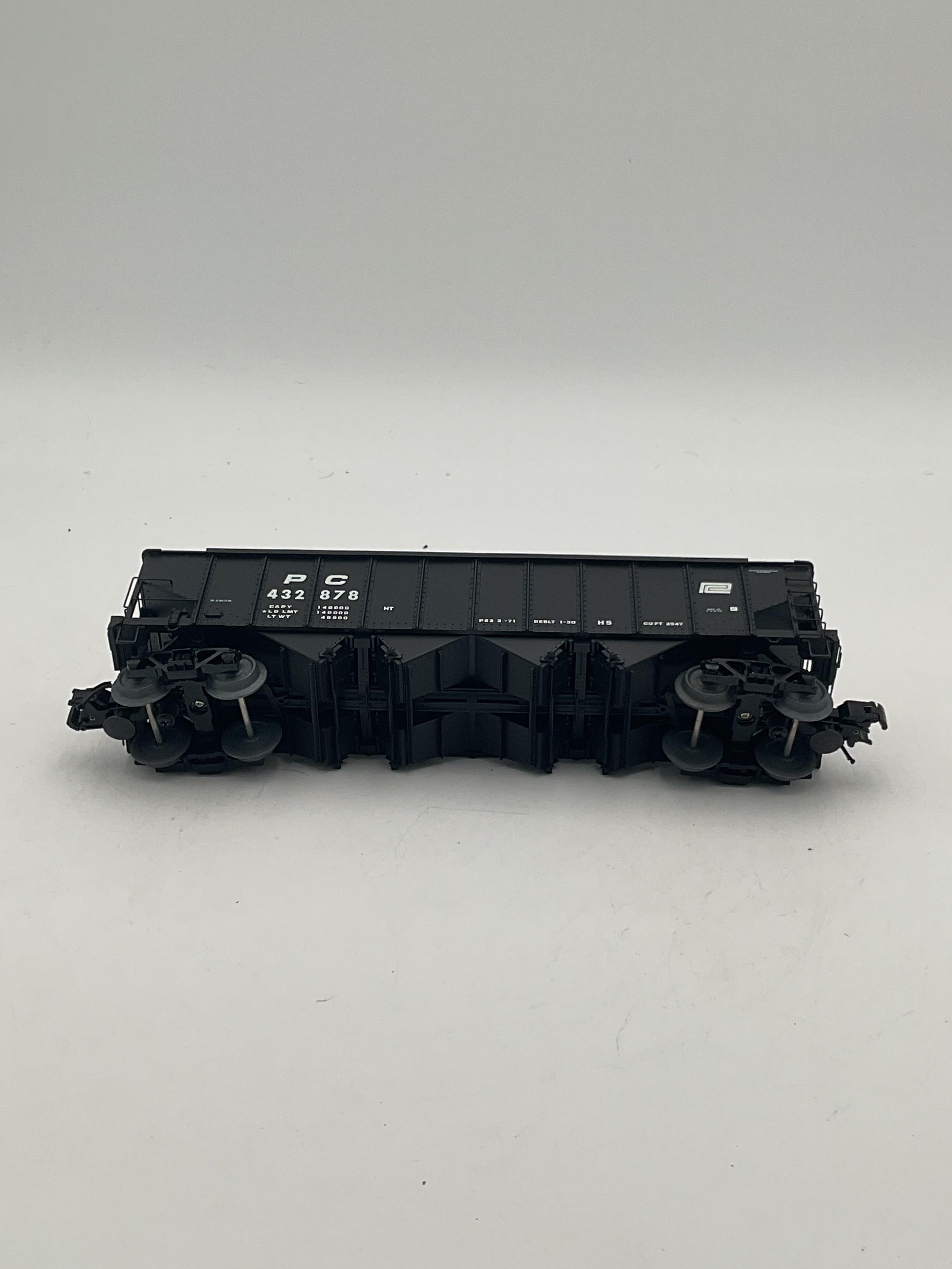 Atlas O 6779-3 Pennsylvania H21a Hopper Car Penn Central #432878 [3 Rail]