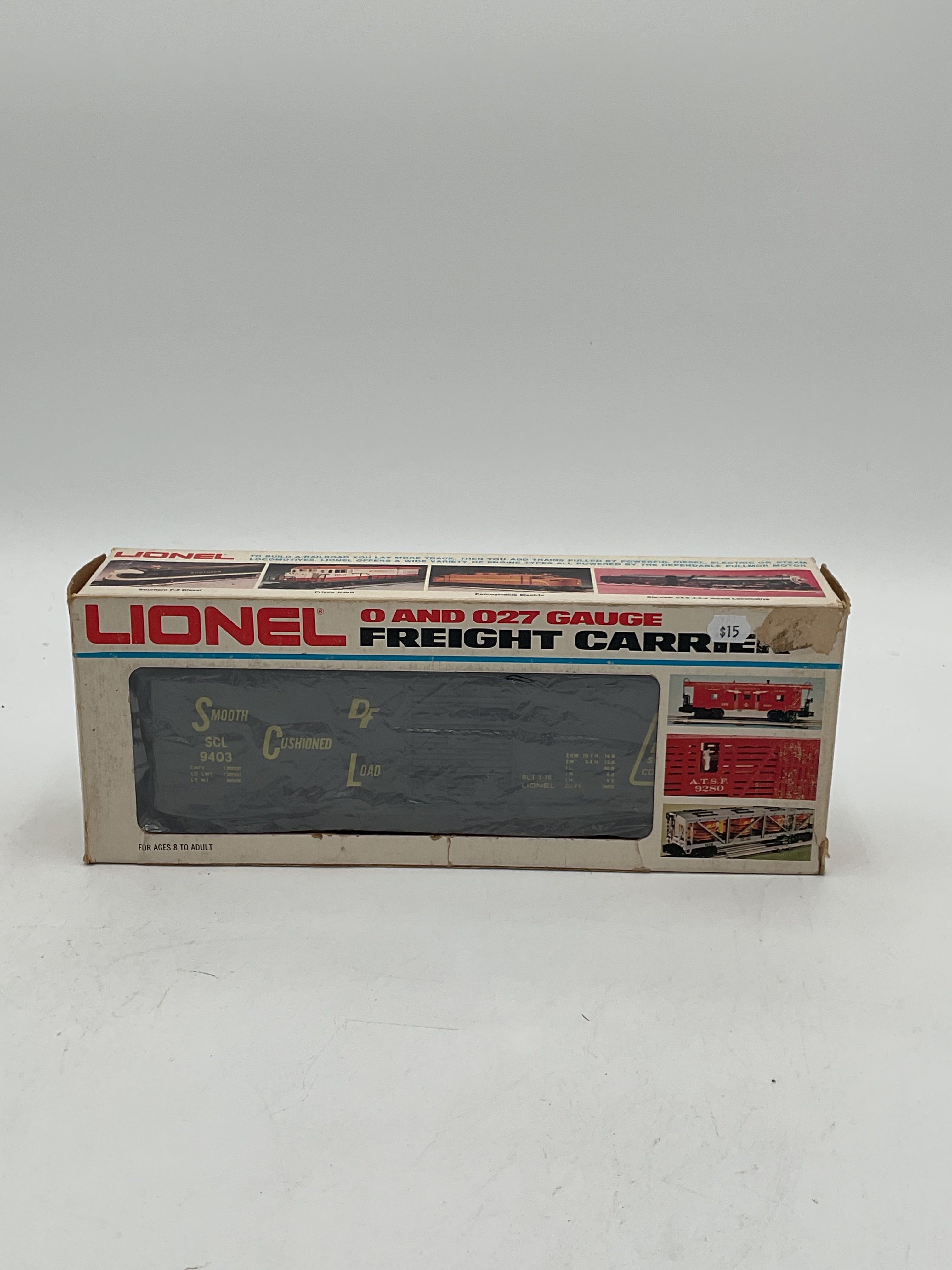 Lionel O 9403 Seaboard Coast Line Box Car