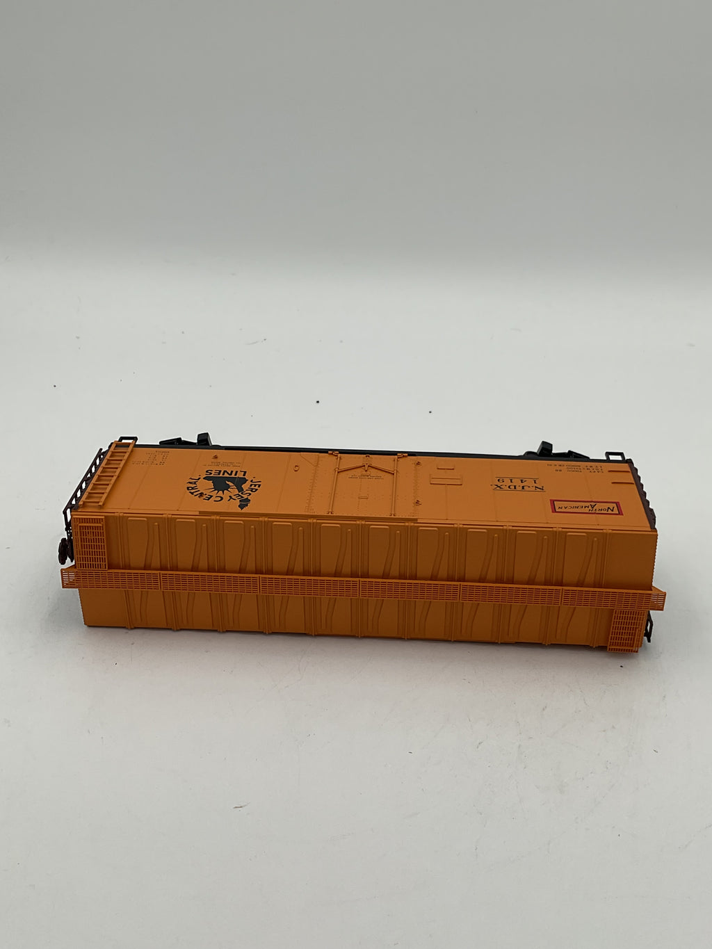 Atlas O Trainman 0527-1  40’ Plug Door Box Car Jersey Central #1419 [3 Rail]