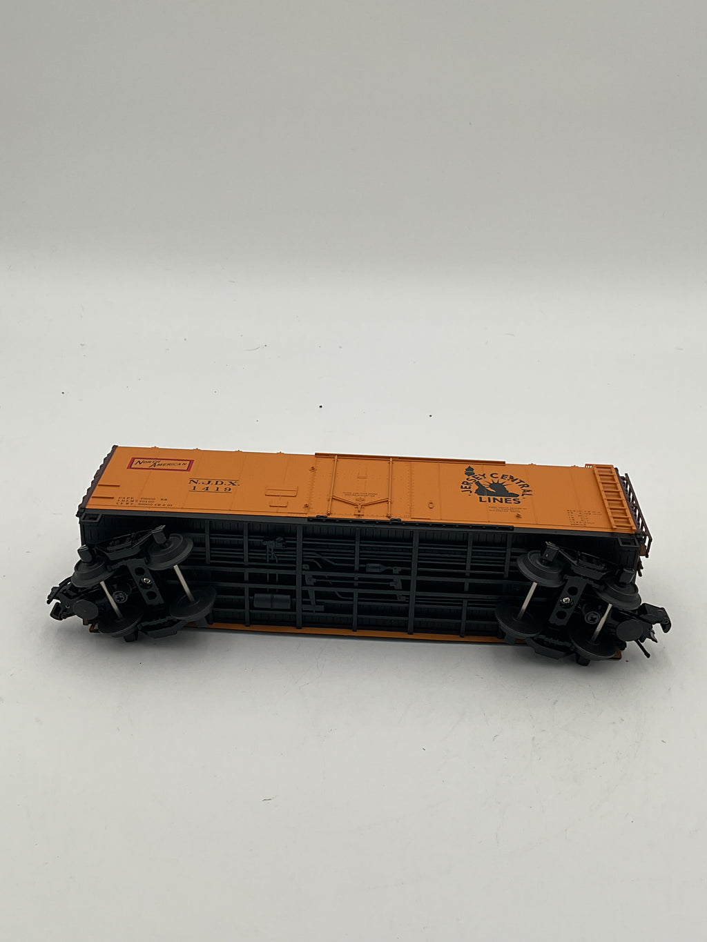 Atlas O Trainman 0527-1  40’ Plug Door Box Car Jersey Central #1419 [3 Rail]