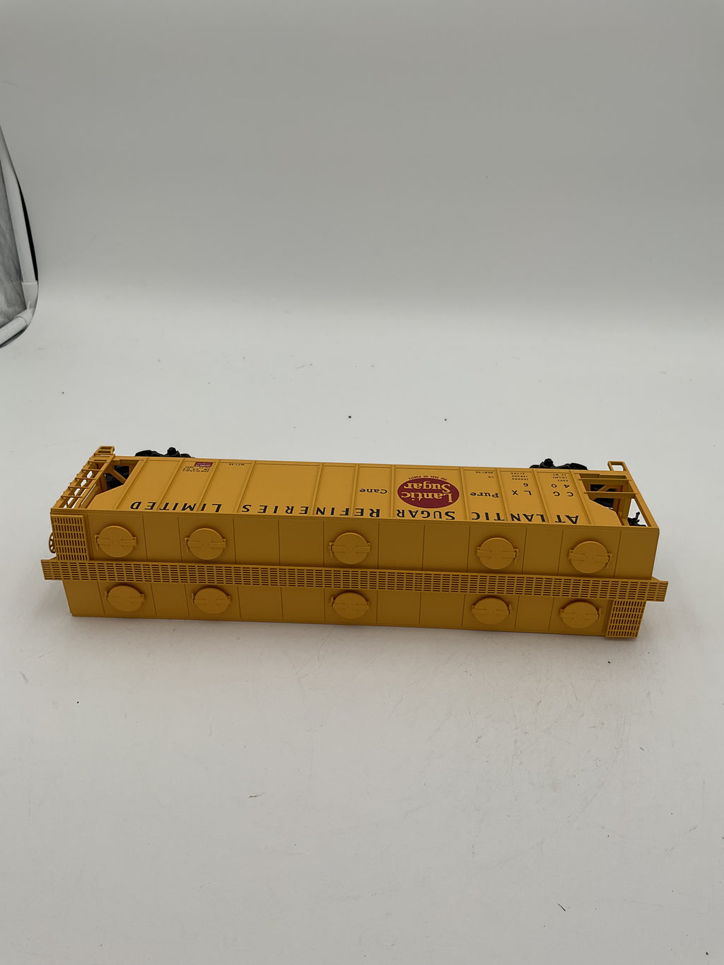 Atlas O Trainman 840-2 3 Bay PS-2 Hopper Car Atlantic Sugar #406 [3 Rail]