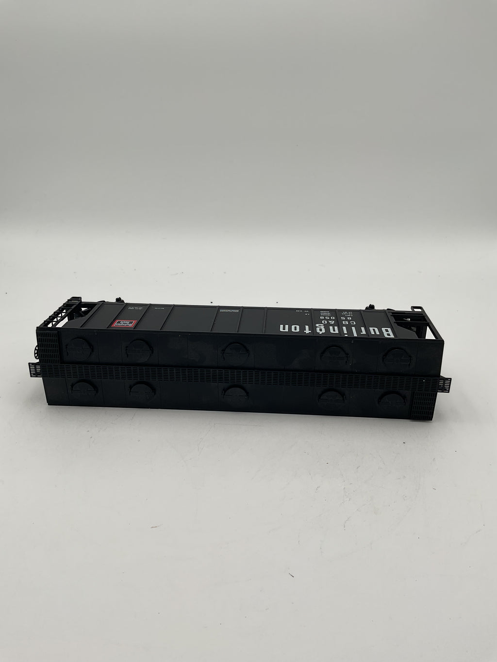 Atlas O Trainman #826-2 3 Bay PS-2 Hopper Car Burlington #85058 [3 Rail]