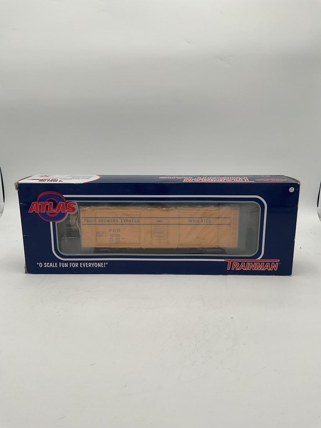 Atlas O 0562-2 40’ Plug Door Box Car Fruit Growers Express #81823 [3 Rail]