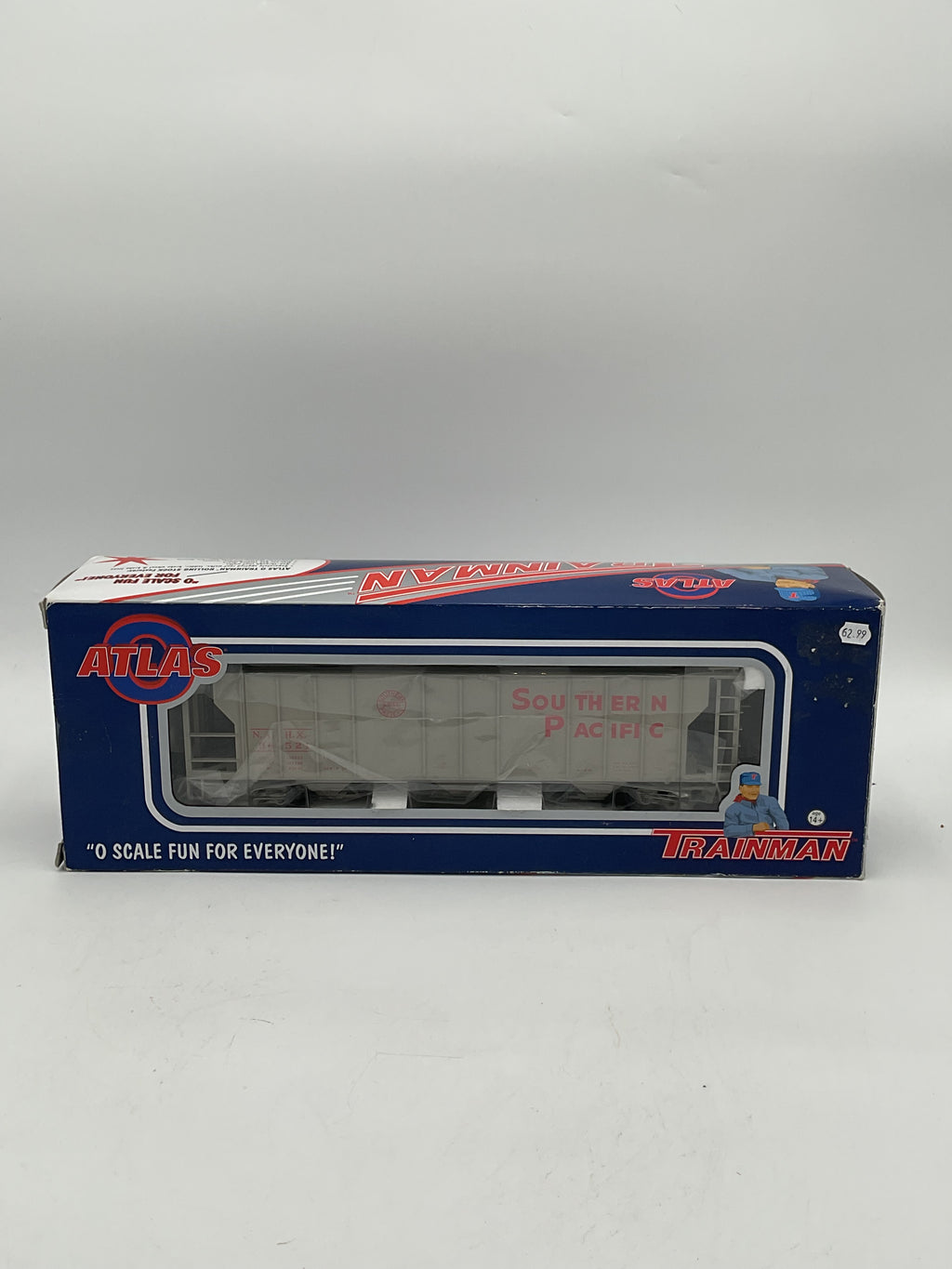 Atlas O 838-2 3 Bay PS-2 Covered Hopper Southern Pacific #36521 [3 Rail]