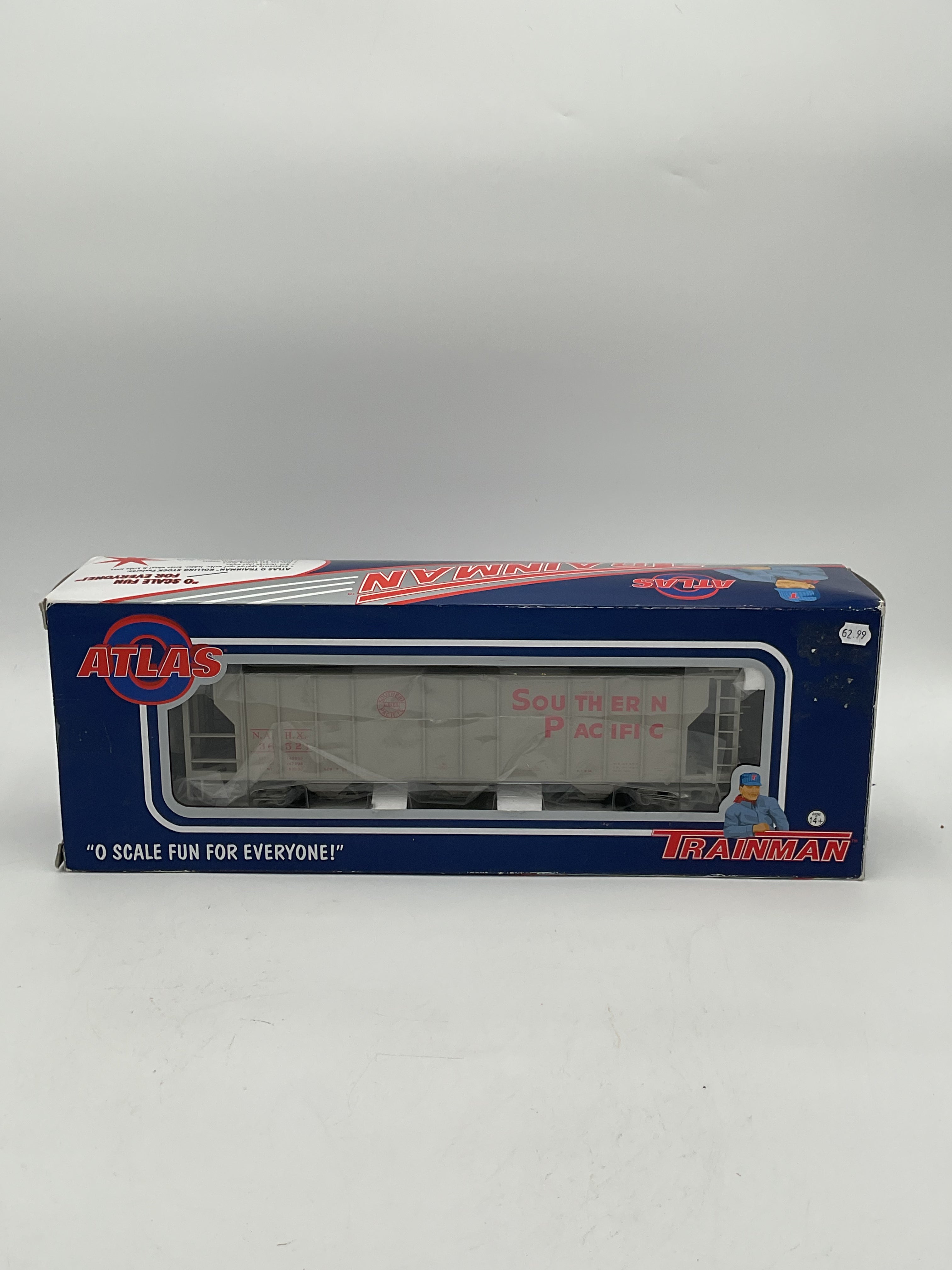 Atlas O 838-2 3 Bay PS-2 Covered Hopper Southern Pacific #36521 [3 Rail]
