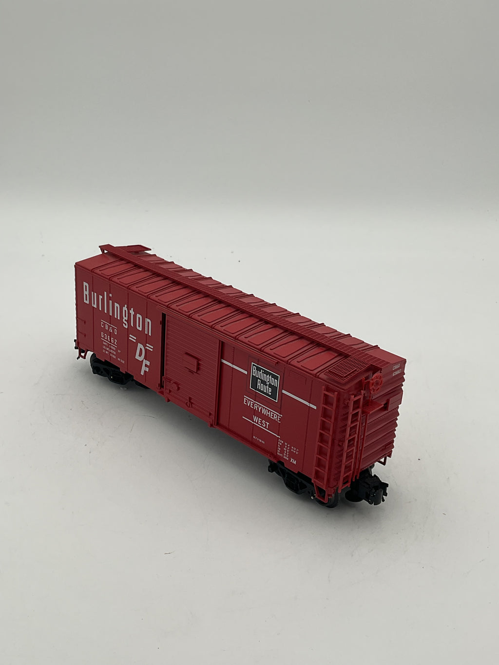 Atlas O Trainman 0507-1 Sliding Door Box Car Burlington #63662 [3 Rail]