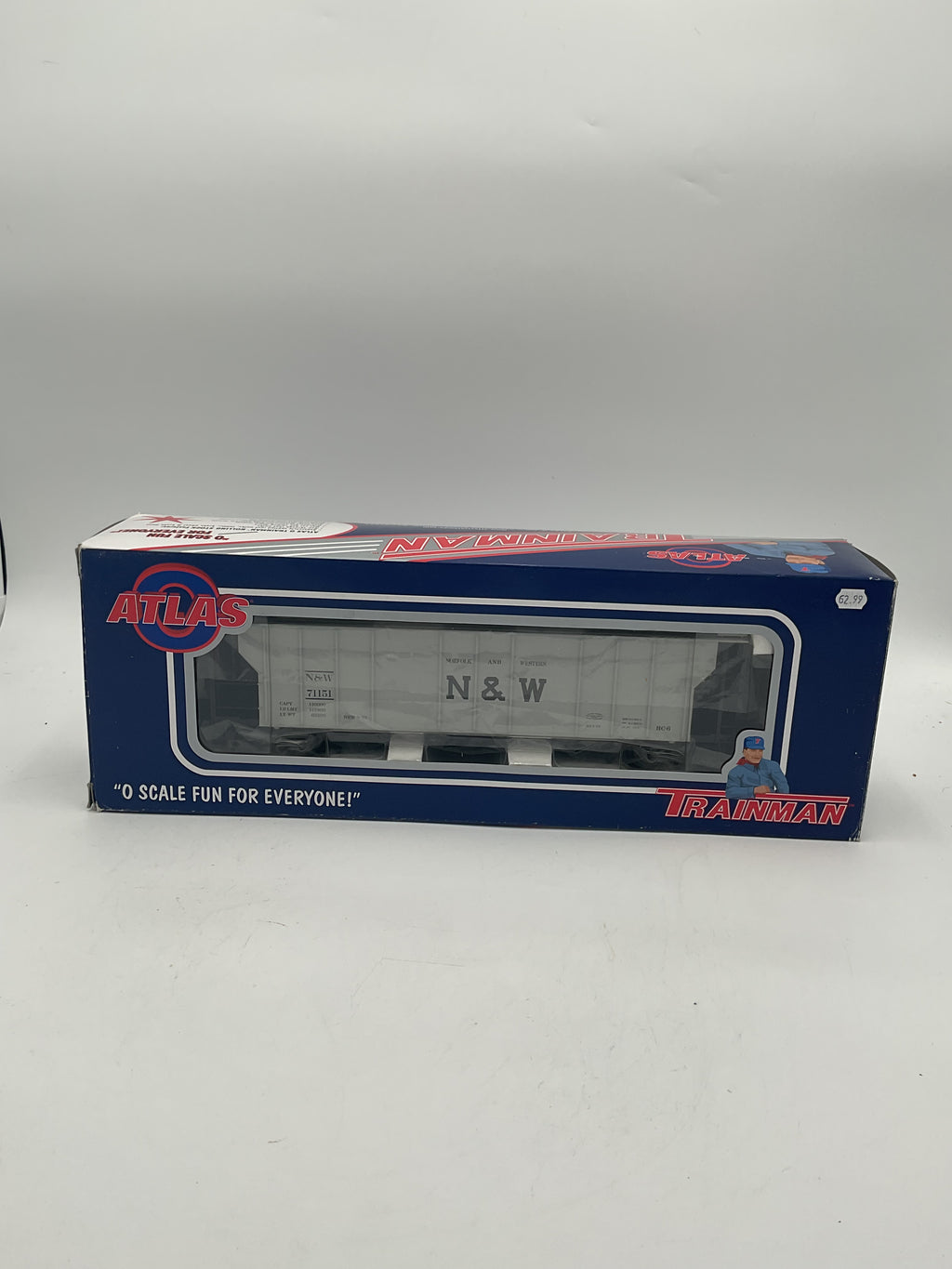 Atlas O Trainman 833-1 3 Bay PS-2 Hopper Car Norfolk & Western #71151 [3 Rail]