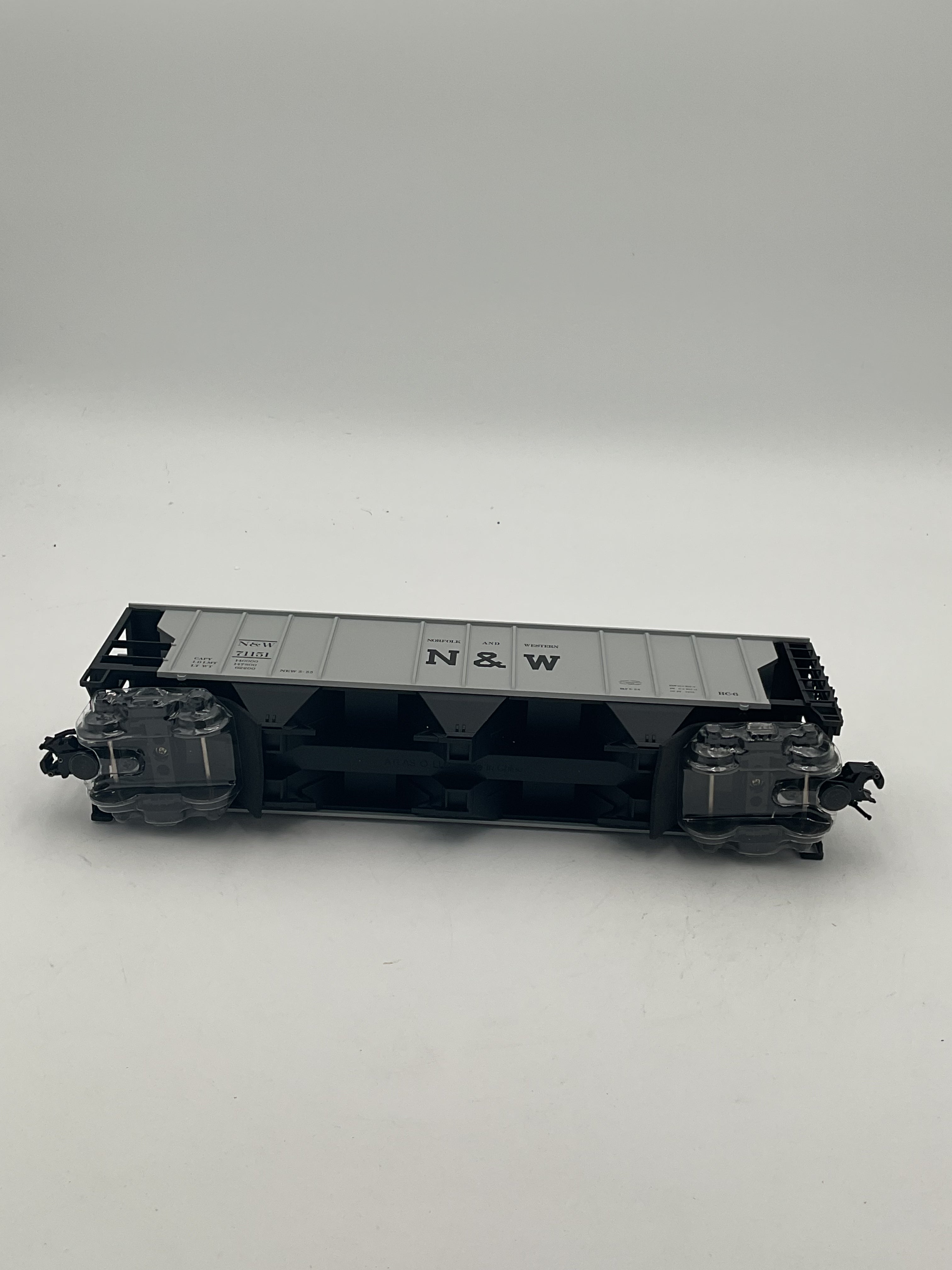 Atlas O Trainman 833-1 3 Bay PS-2 Hopper Car Norfolk & Western #71151 [3 Rail]
