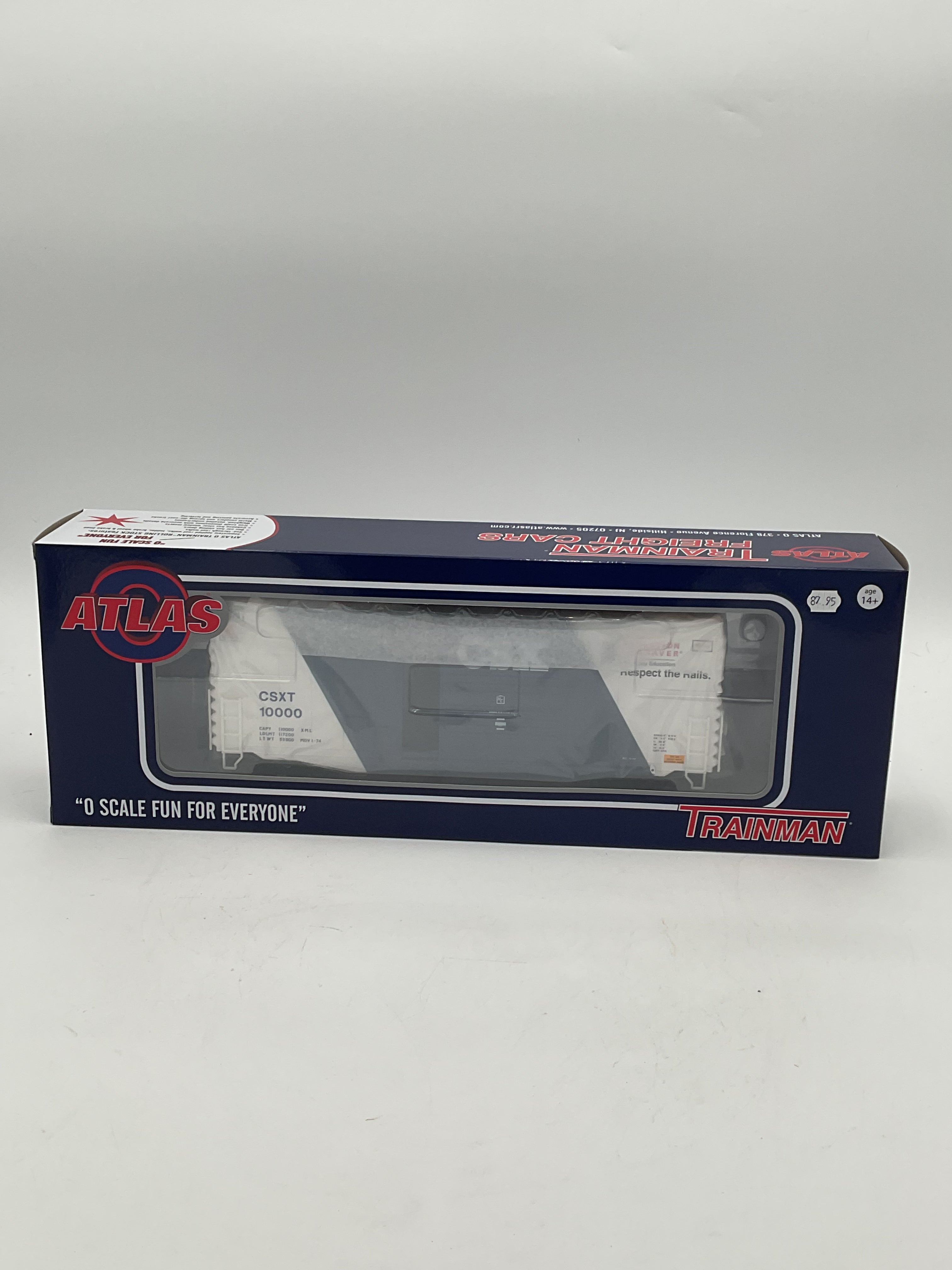Atlas O 2001129-1 40’ Hy-Cube Box Car [3 Rail] CSX Operation Lifesaver #10000