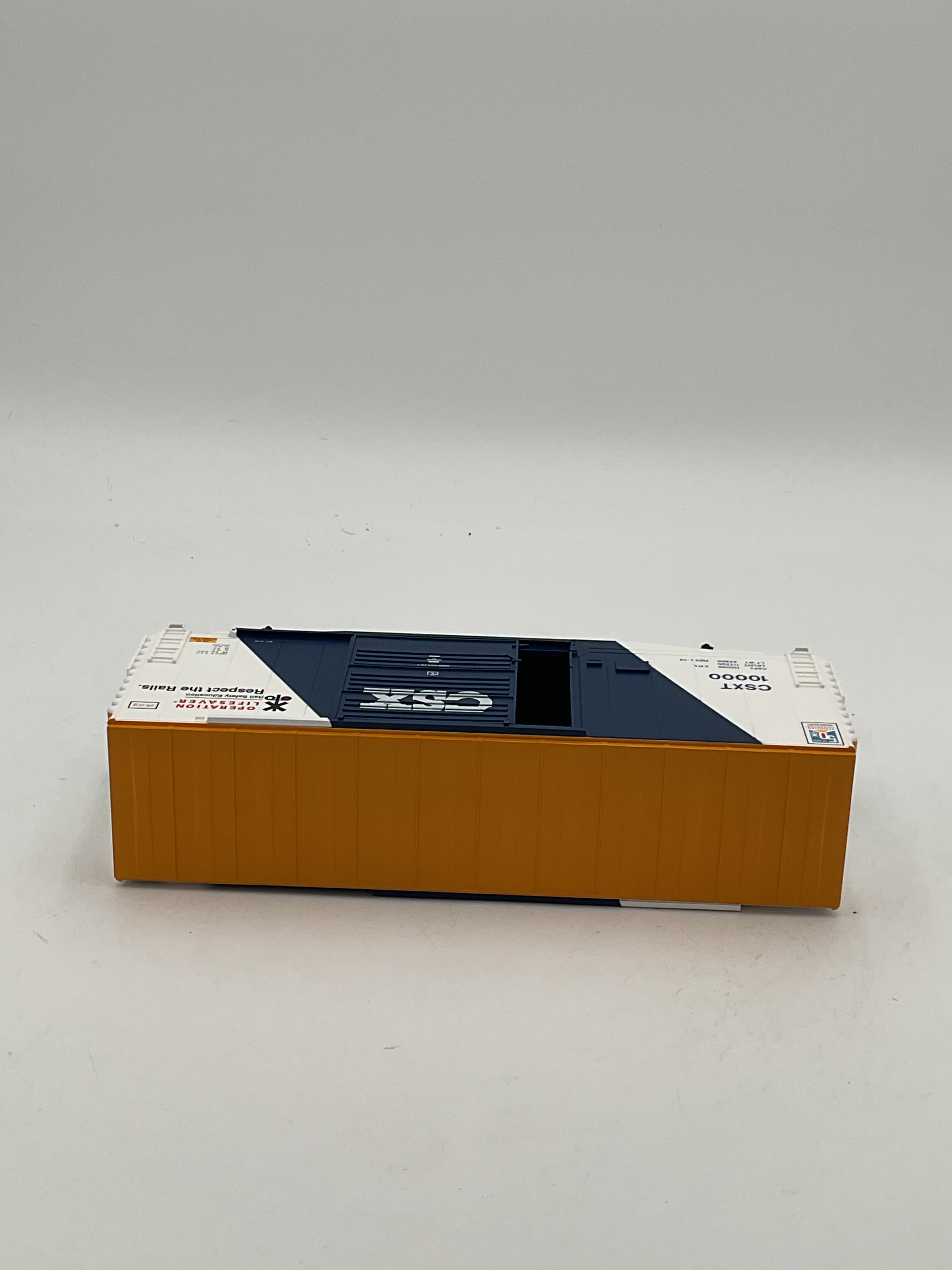 Atlas O 2001129-1 40’ Hy-Cube Box Car [3 Rail] CSX Operation Lifesaver #10000
