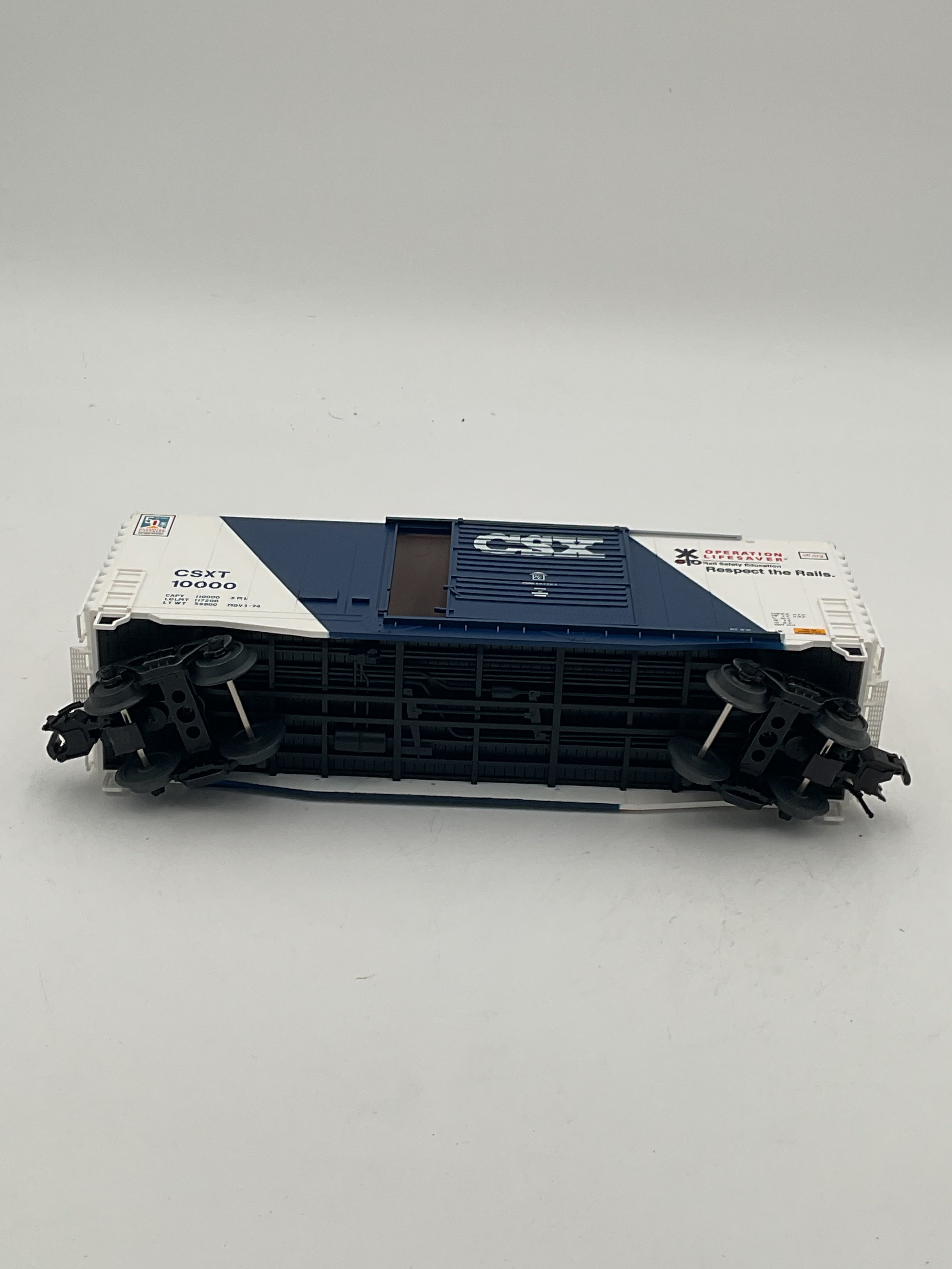 Atlas O 2001129-1 40’ Hy-Cube Box Car [3 Rail] CSX Operation Lifesaver #10000