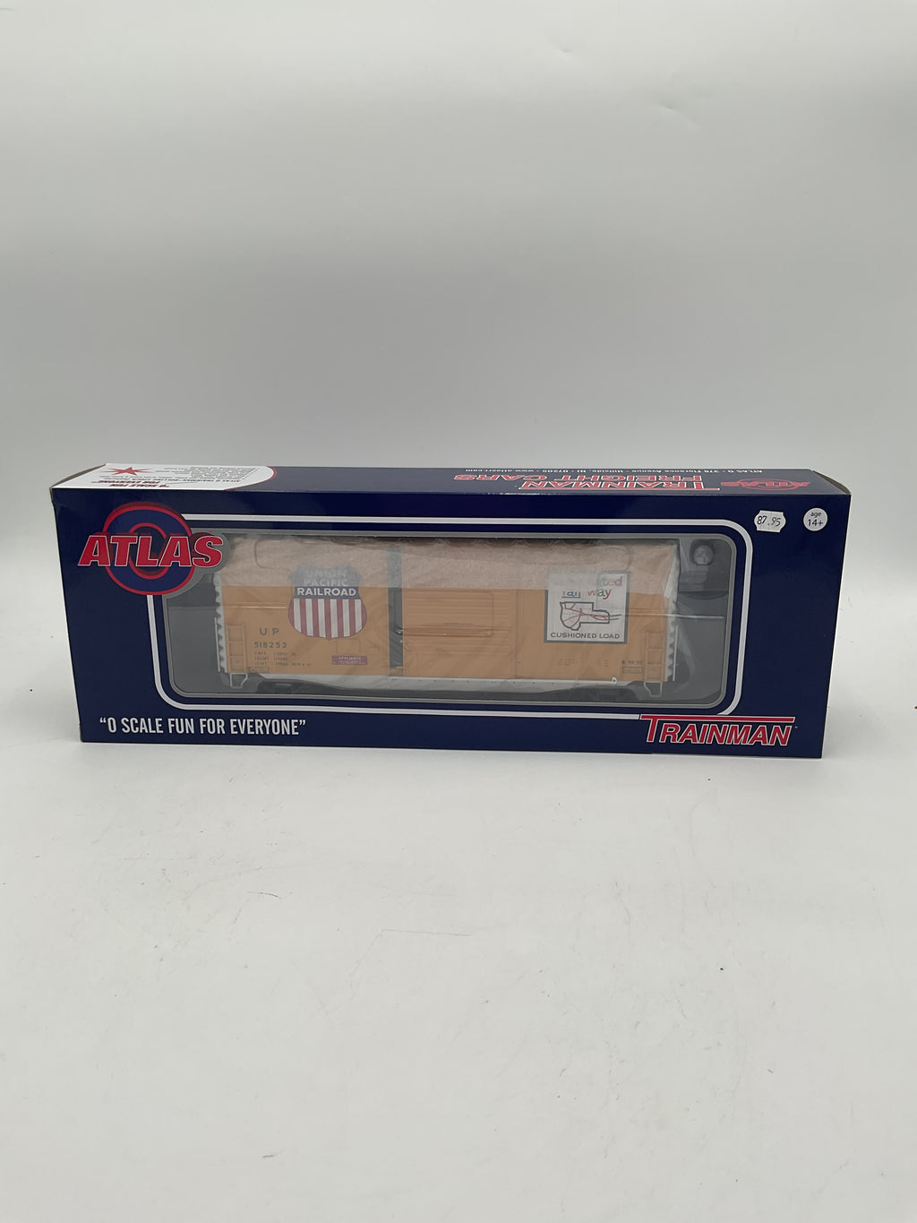 Atlas O Trainman 2001134-1 40’ Hy-Cube Box Car Union Pacific #51852