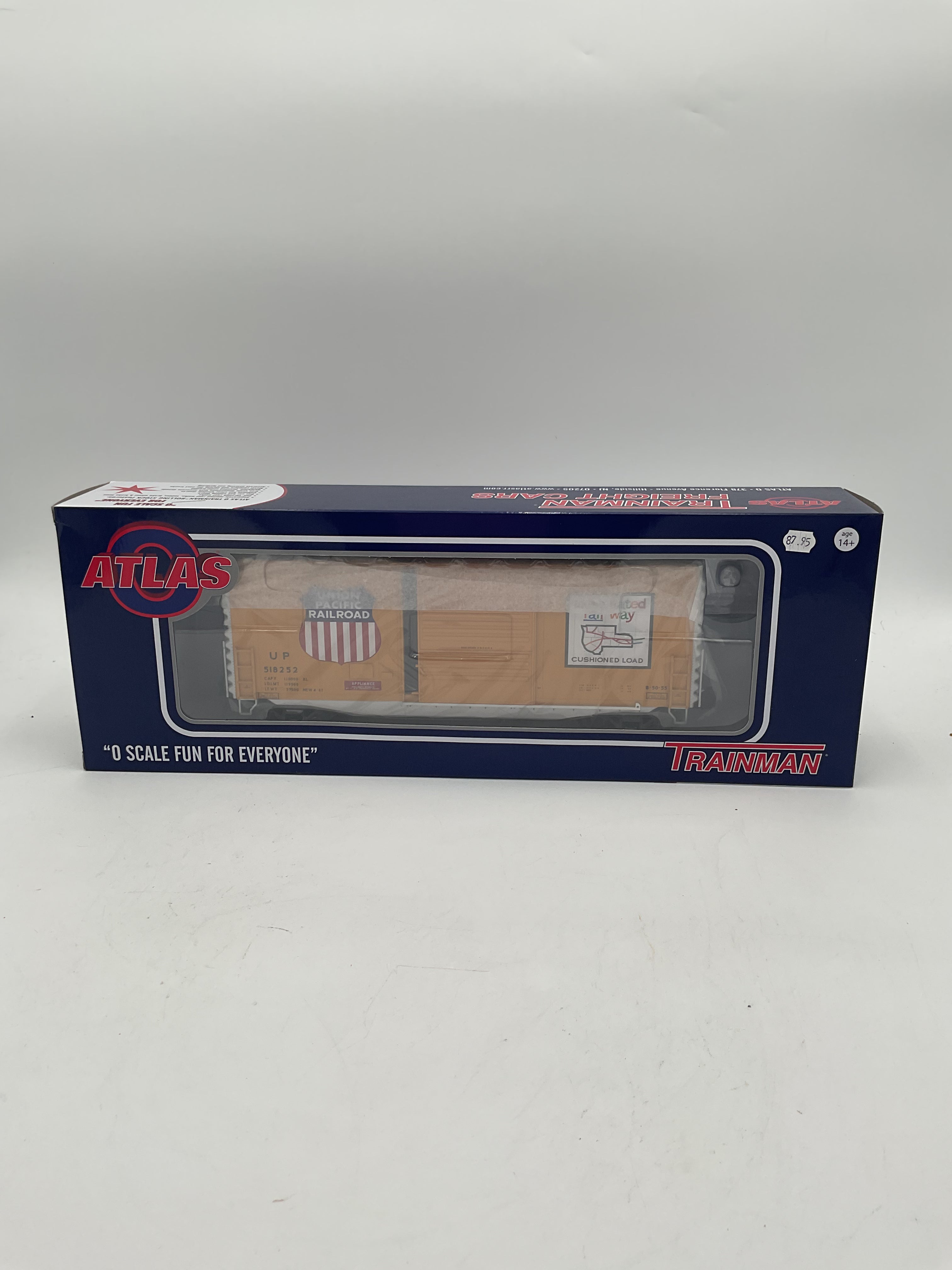 Atlas O Trainman 2001134-1 40’ Hy-Cube Box Car Union Pacific #51852