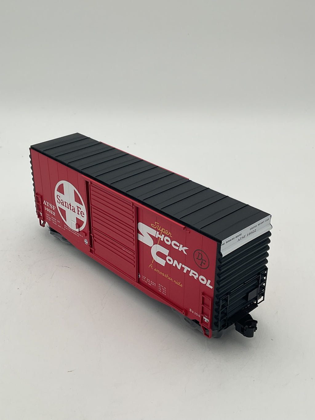 Atlas O Trainman 2001133-1 40’ Hy-Cube Box Car [3 Rail] Santa Fe #14022
