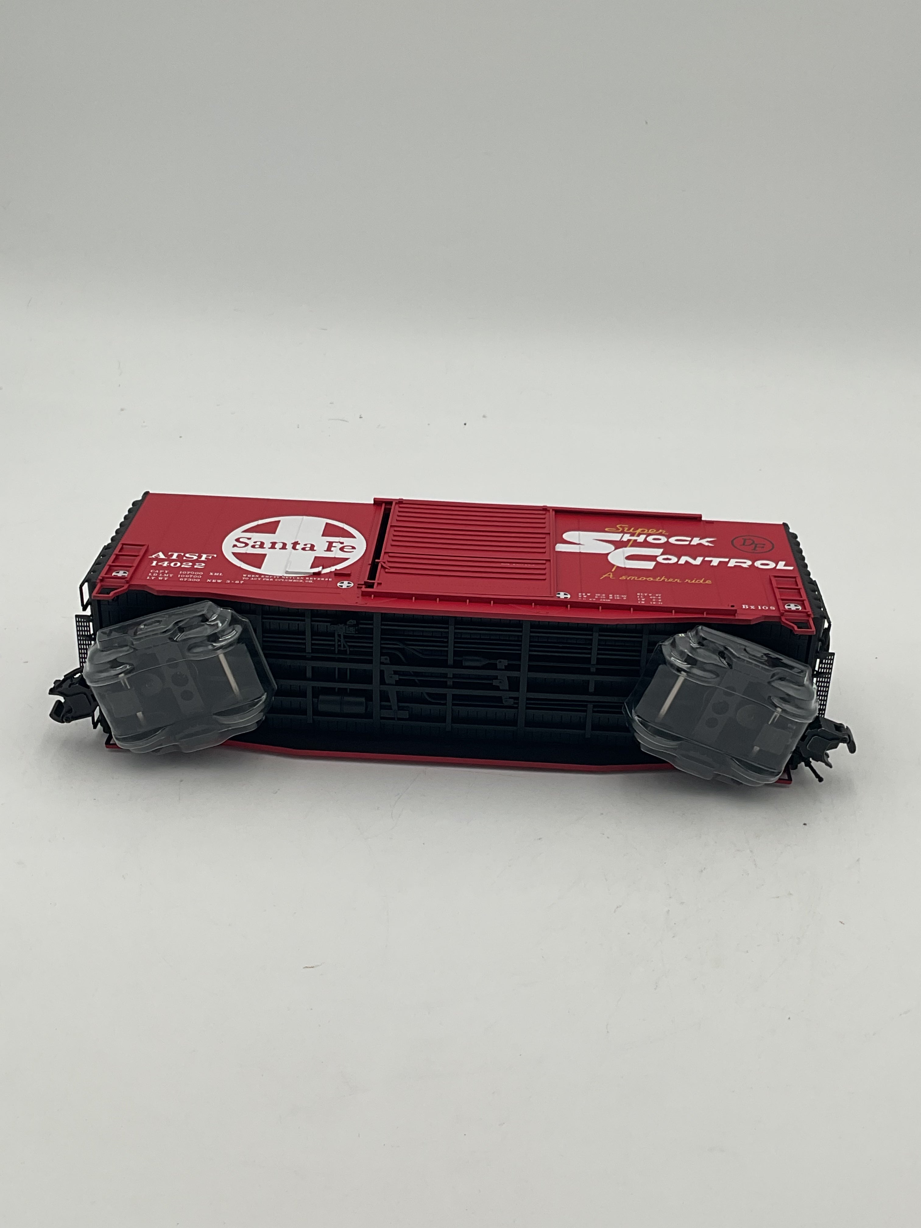 Atlas O Trainman 2001133-1 40’ Hy-Cube Box Car [3 Rail] Santa Fe #14022