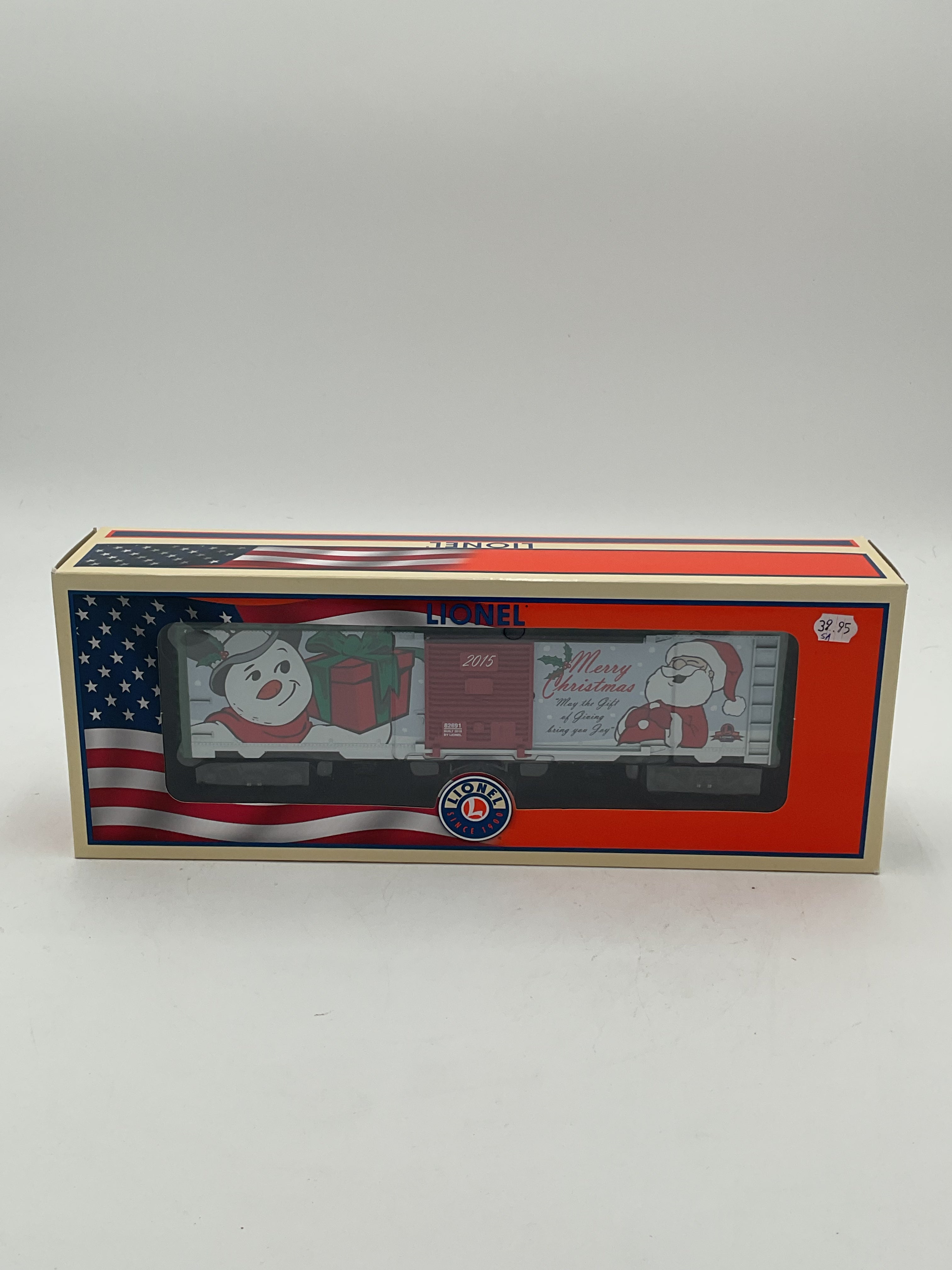 Lionel O 82691 2015 Lionel Christmas Boxcar