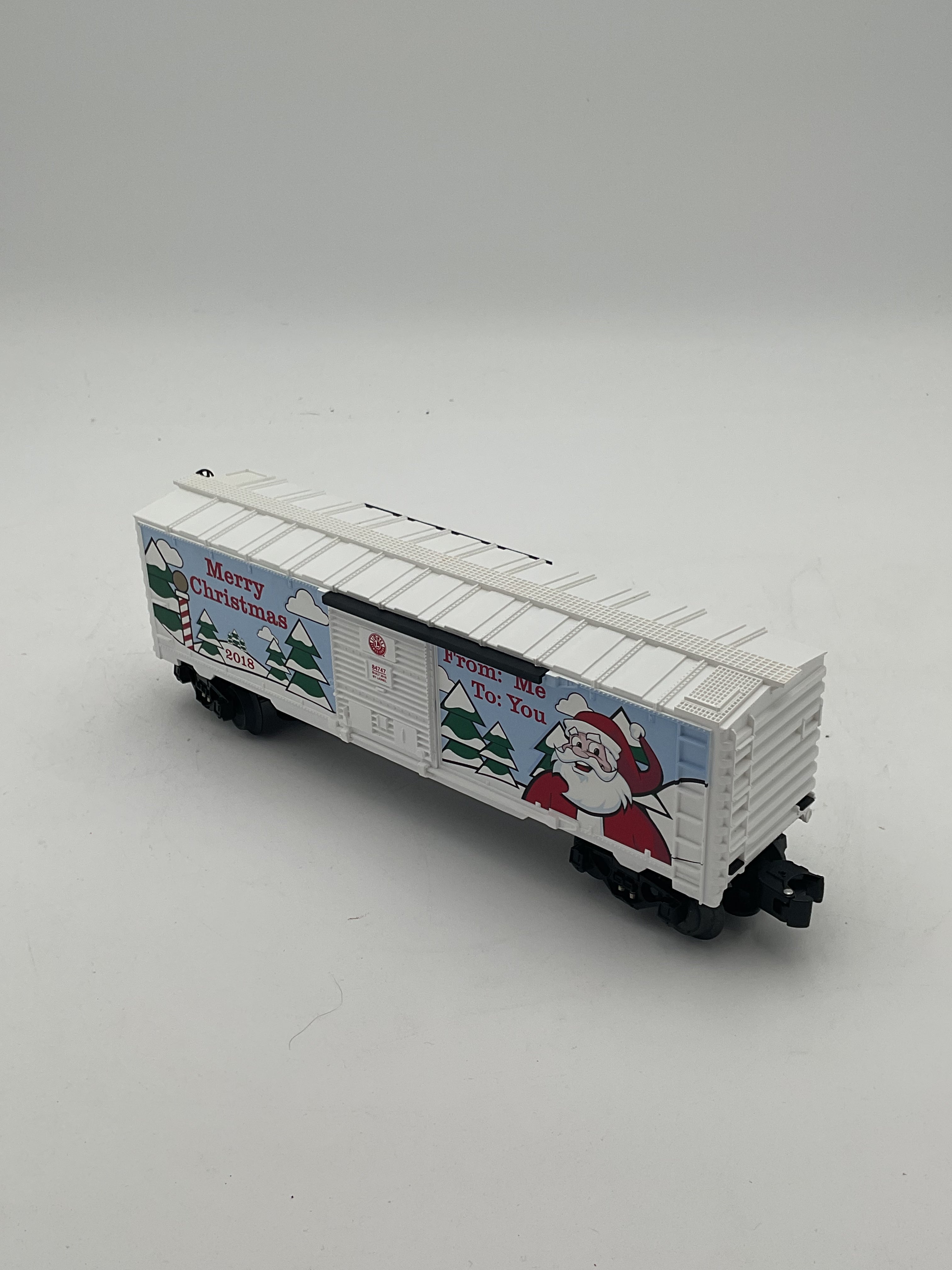 Lionel O 84747 2018 Christmas Boxcar