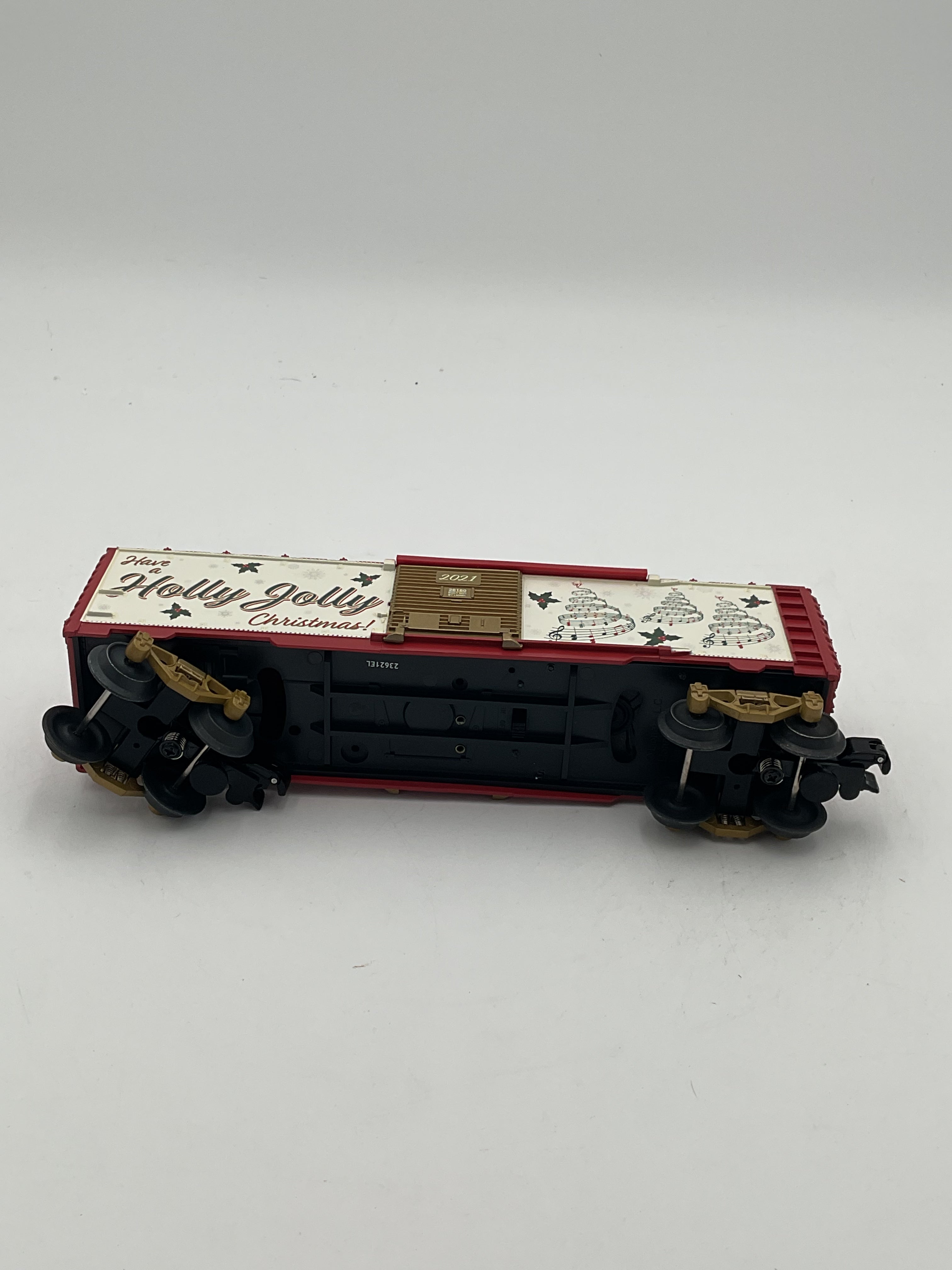 Lionel O 2128180 Merry Christmas Sound Boxcar #21