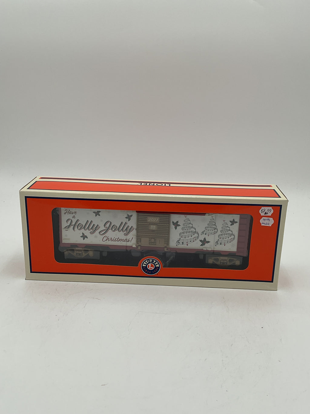 Lionel O 2128180 Merry Christmas Sound Boxcar #21