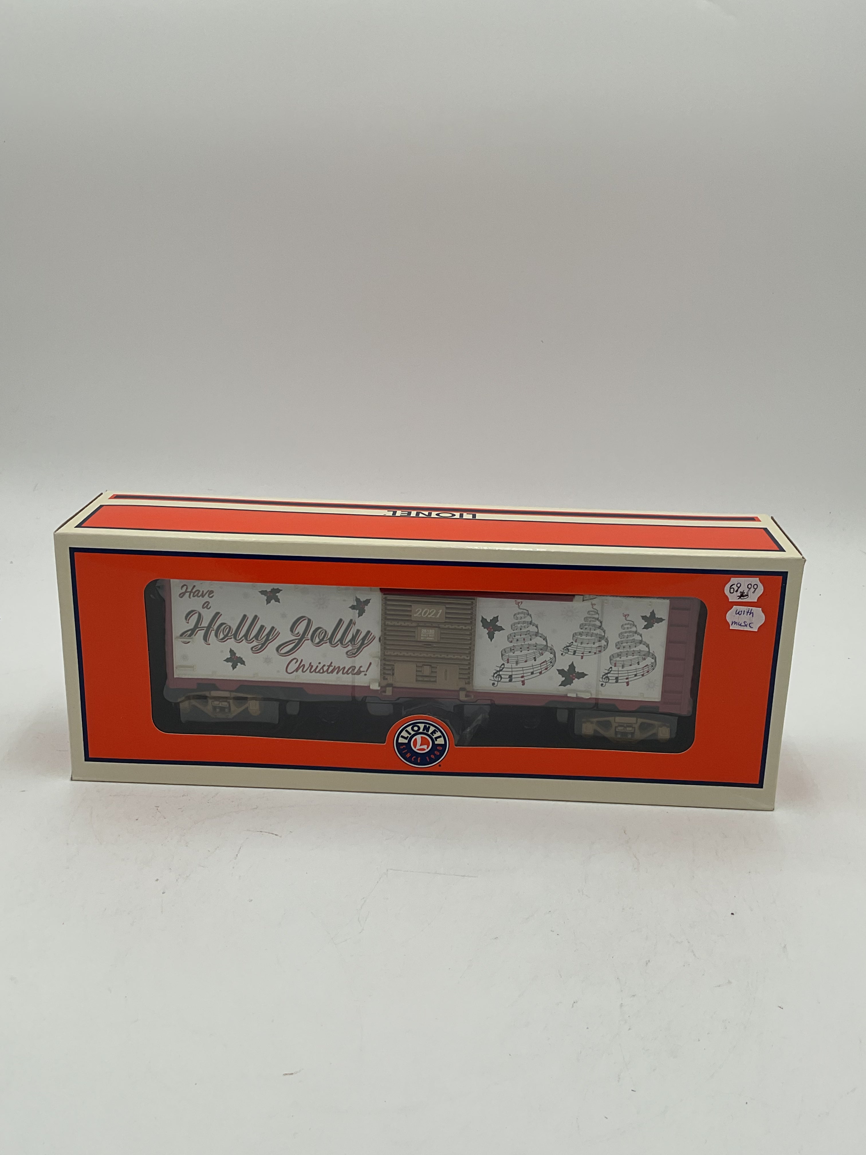 Lionel O 2128180 Merry Christmas Sound Boxcar #21
