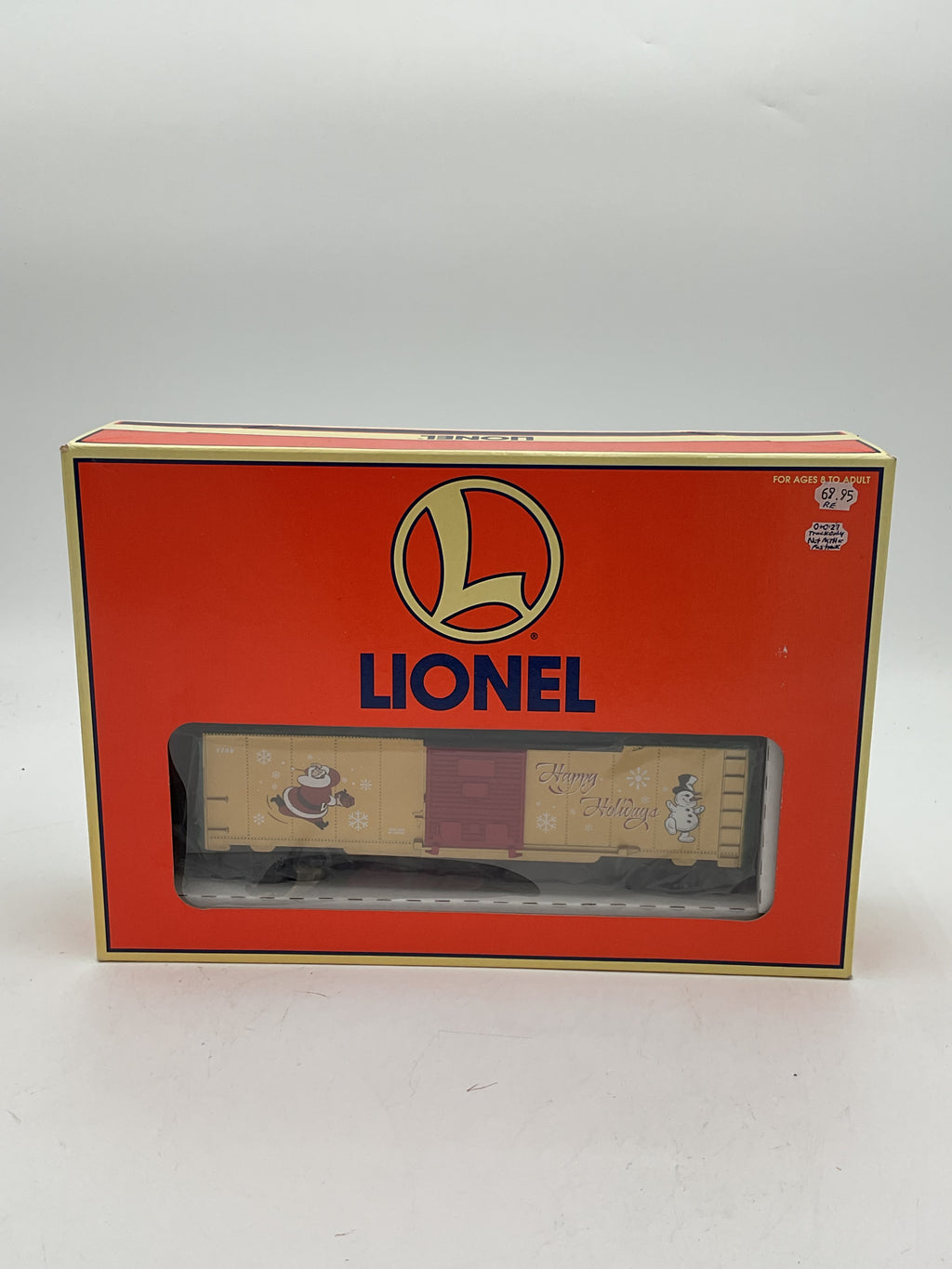 Lionel O 26739 Santa Fe Snowman Boxcar