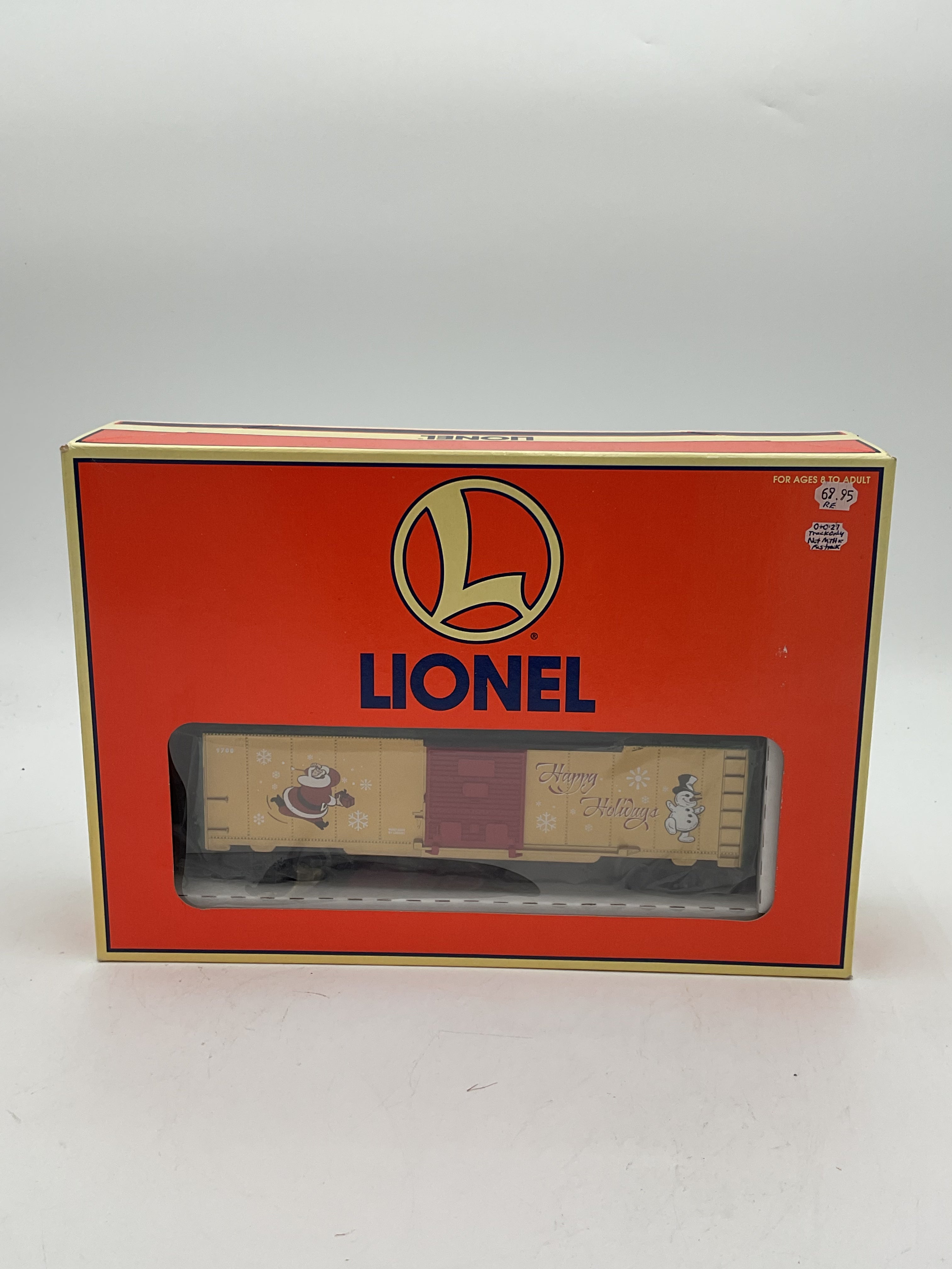 Lionel O 26739 Santa Fe Snowman Boxcar